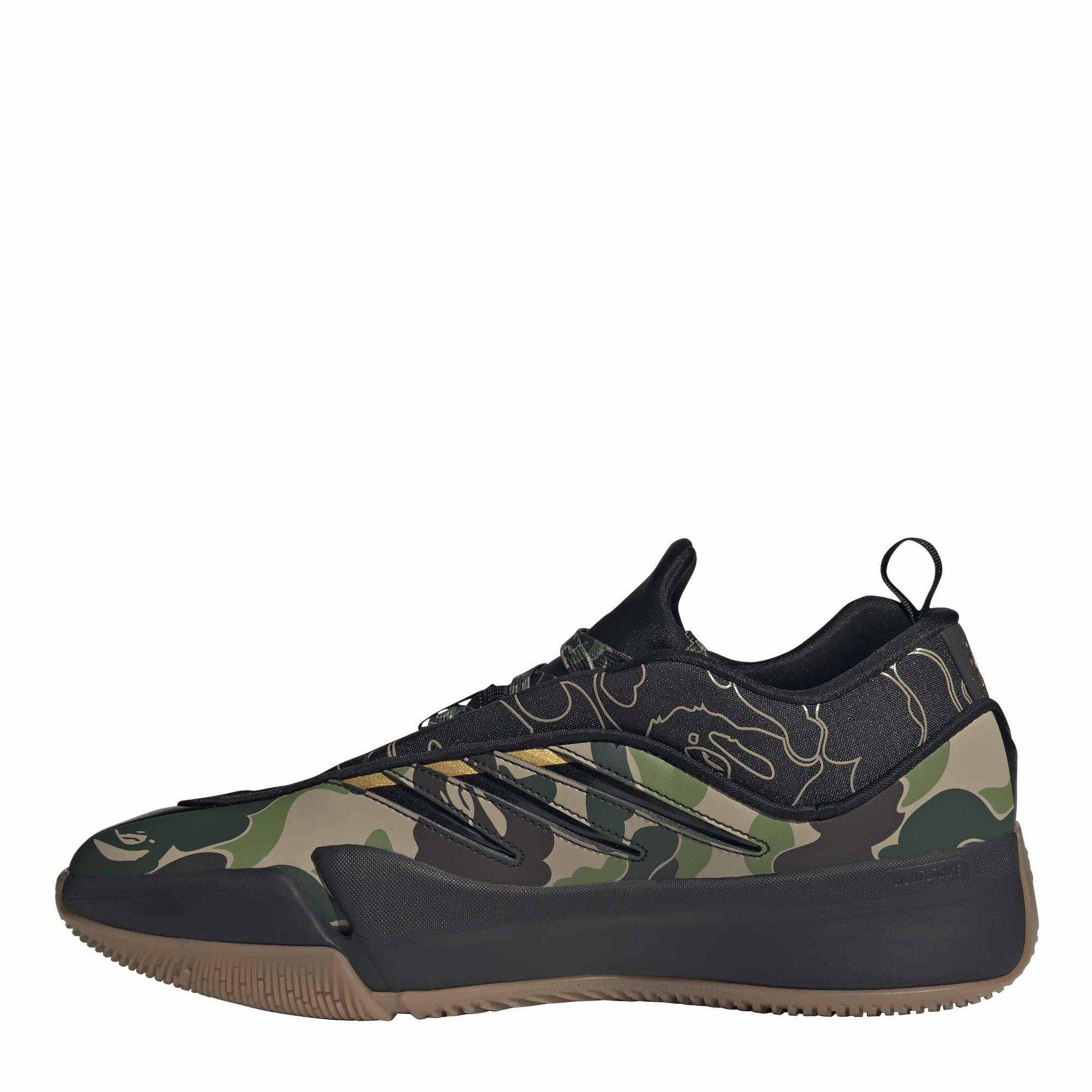 Black - adidas Originals - BAPE x adidas Dame 9 Trainers - 2