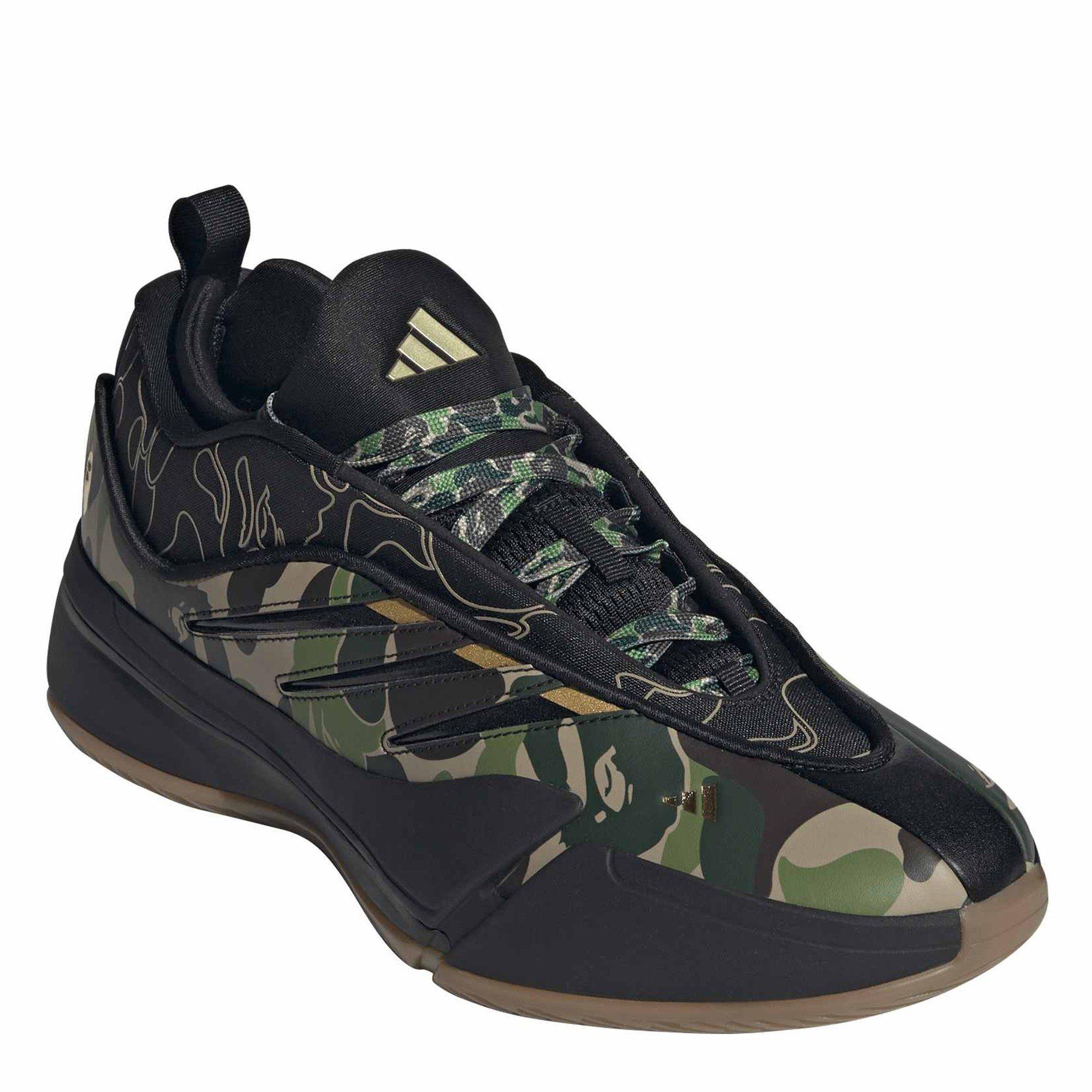 Black - adidas Originals - BAPE x adidas Dame 9 Trainers - 3
