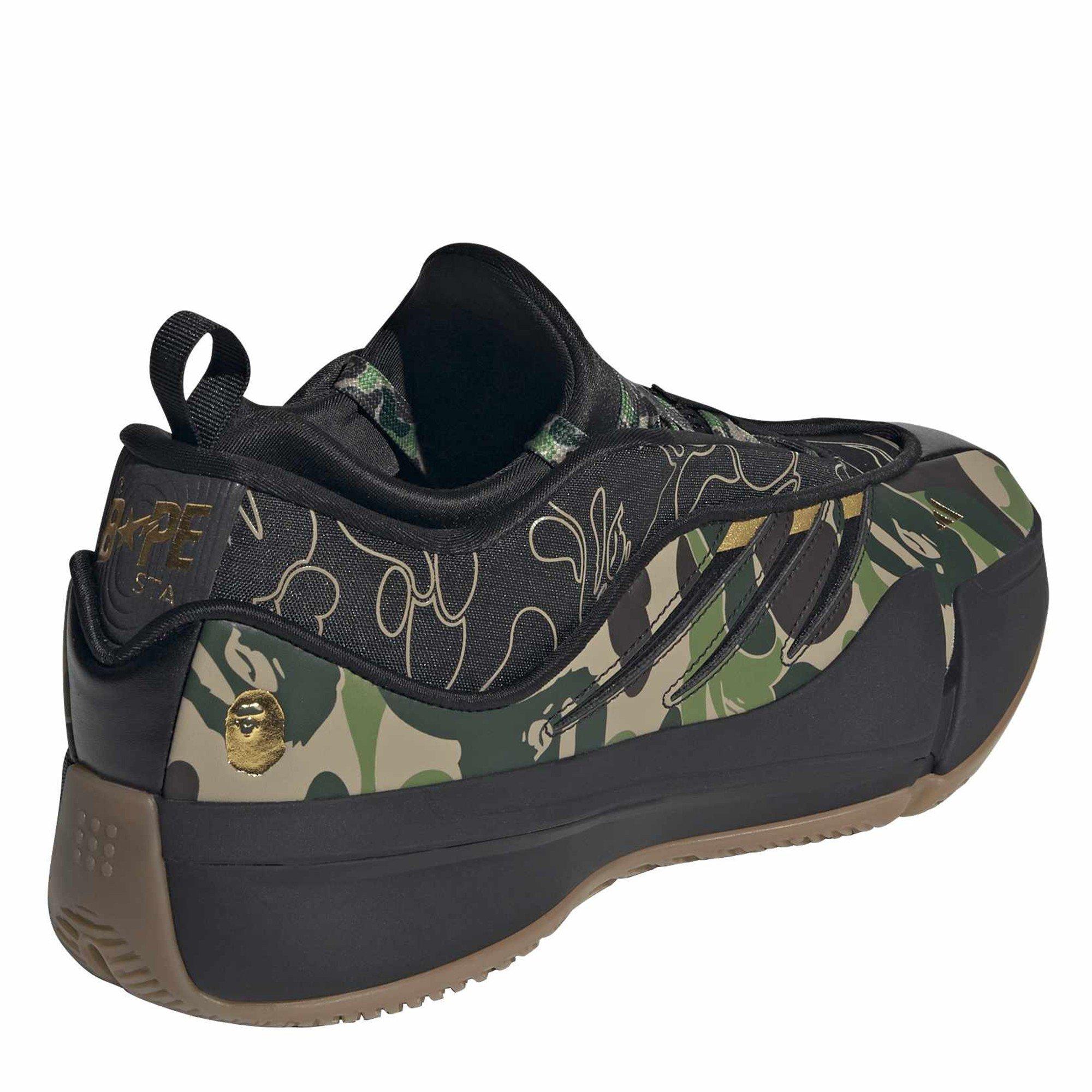 Black - adidas Originals - BAPE x adidas Dame 9 Trainers - 4