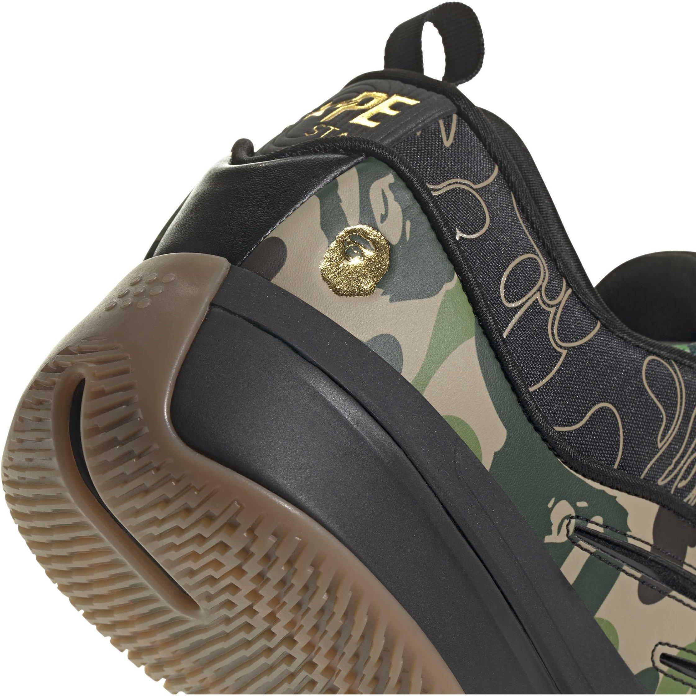 Black - adidas Originals - BAPE x adidas Dame 9 Trainers - 7