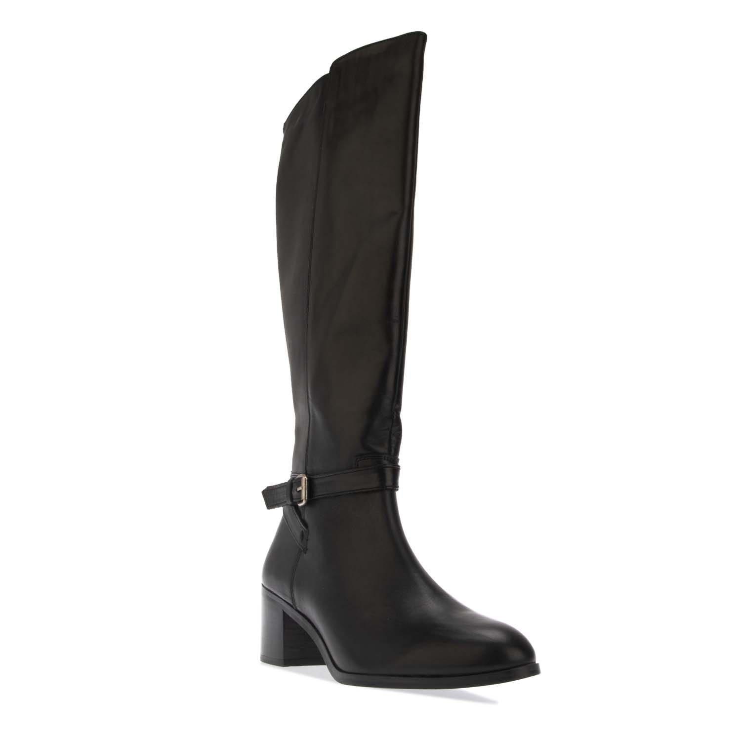 Black - Dune London - Trusti Casual Knee-High Boots - 2