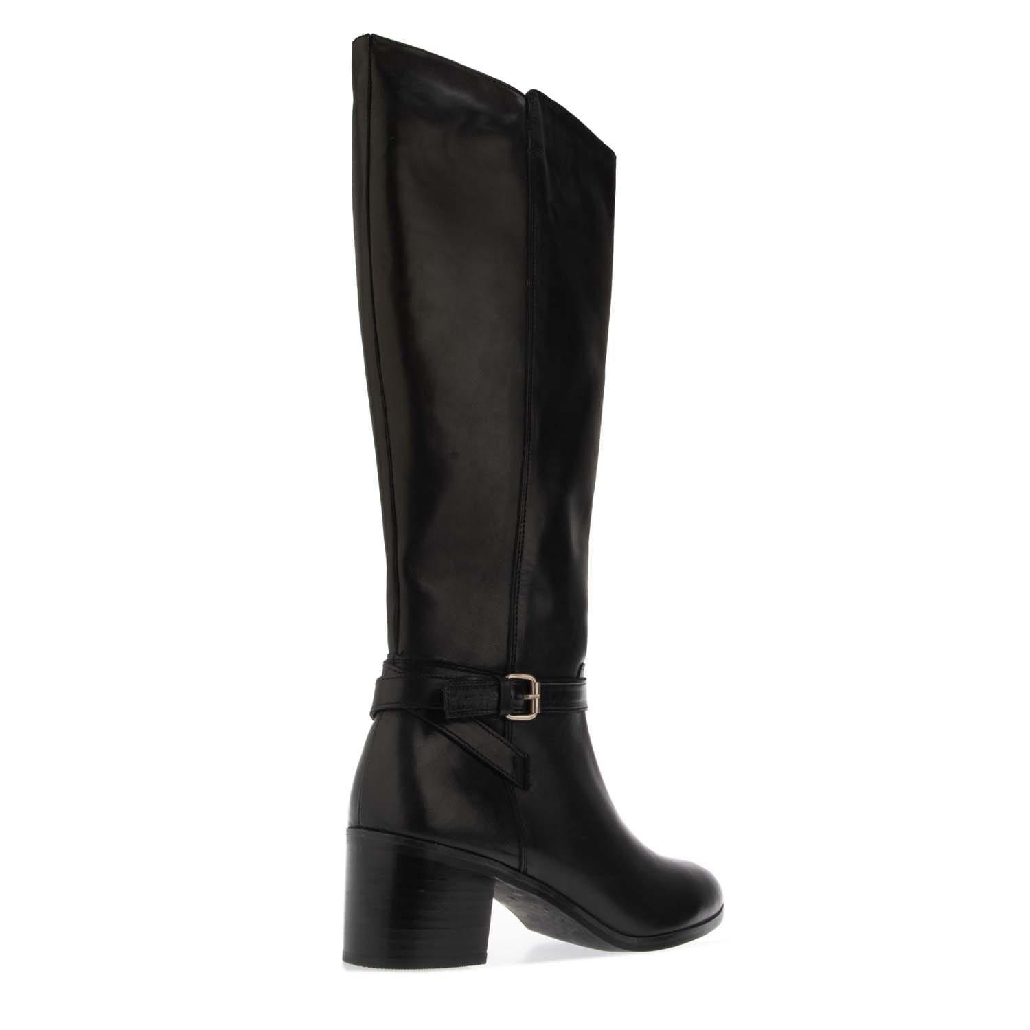 Black - Dune London - Trusti Casual Knee-High Boots - 3