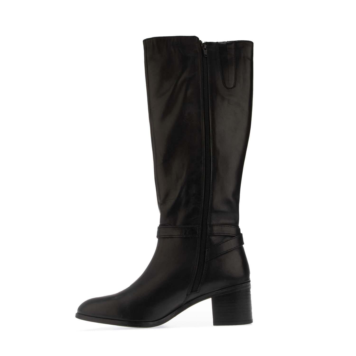 Black - Dune London - Trusti Casual Knee-High Boots - 5