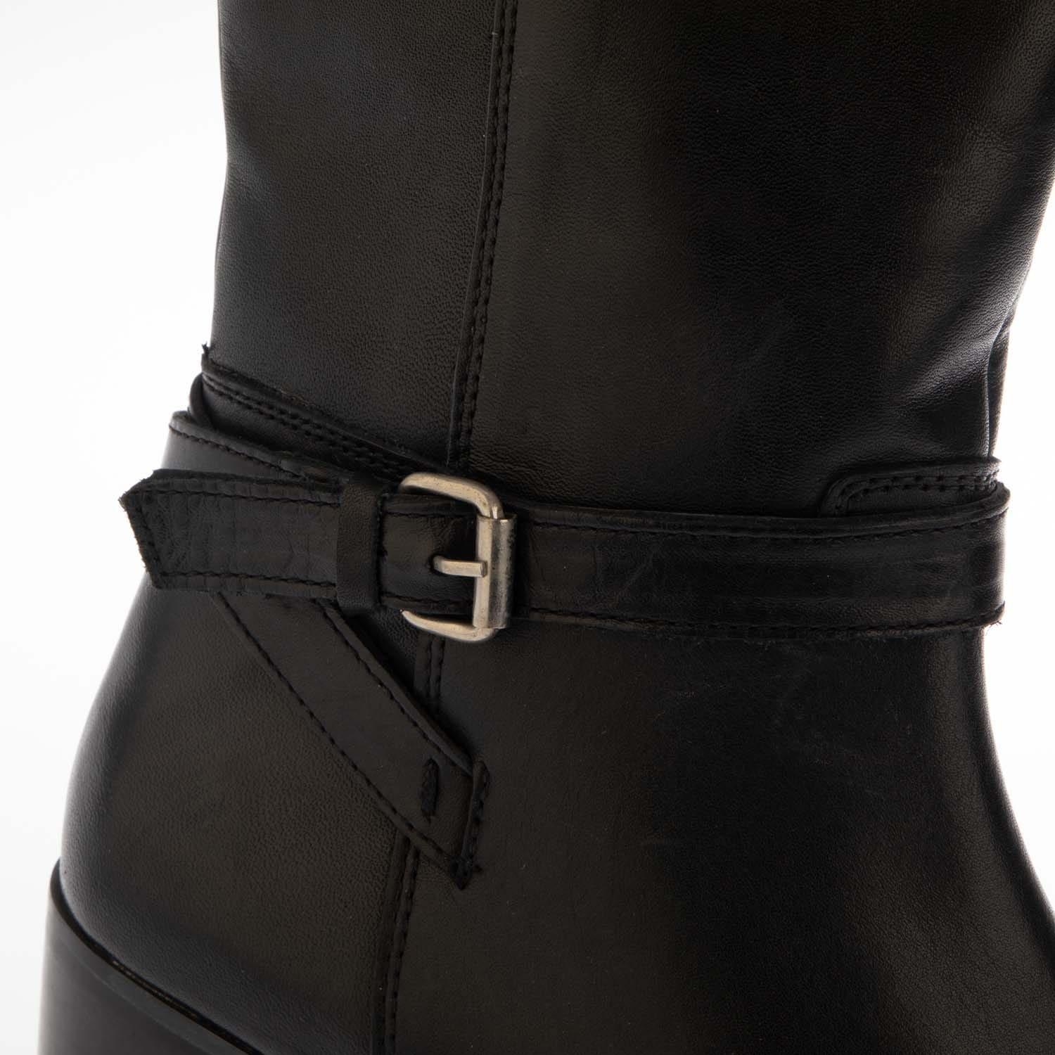 Black - Dune London - Trusti Casual Knee-High Boots - 6