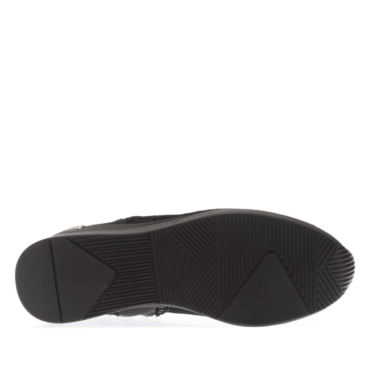 Black - Dune London - Effecting Sequin Wedge-Heel Boots - 4