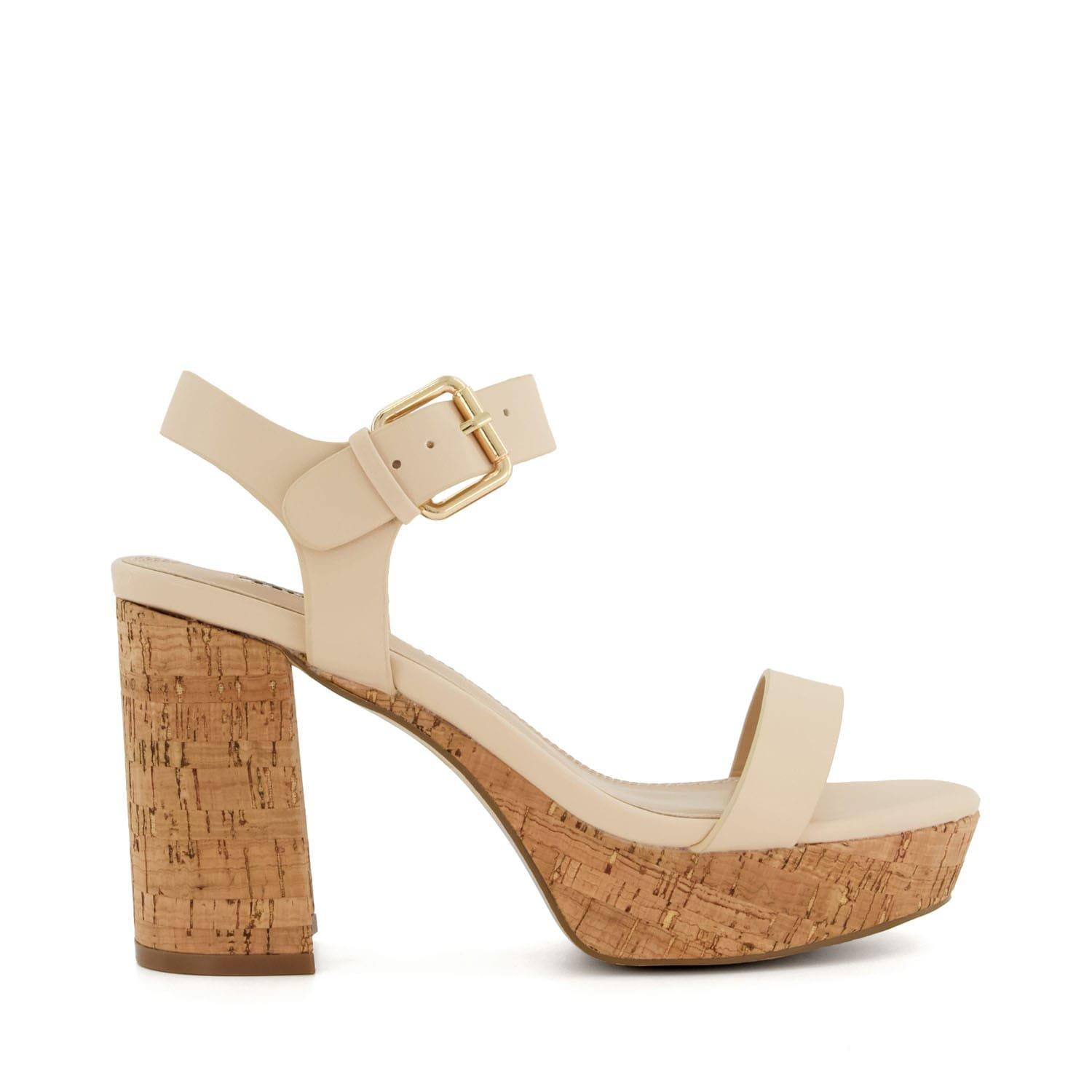 Ecru - Dune London - Jarell Platform Sandals - 1
