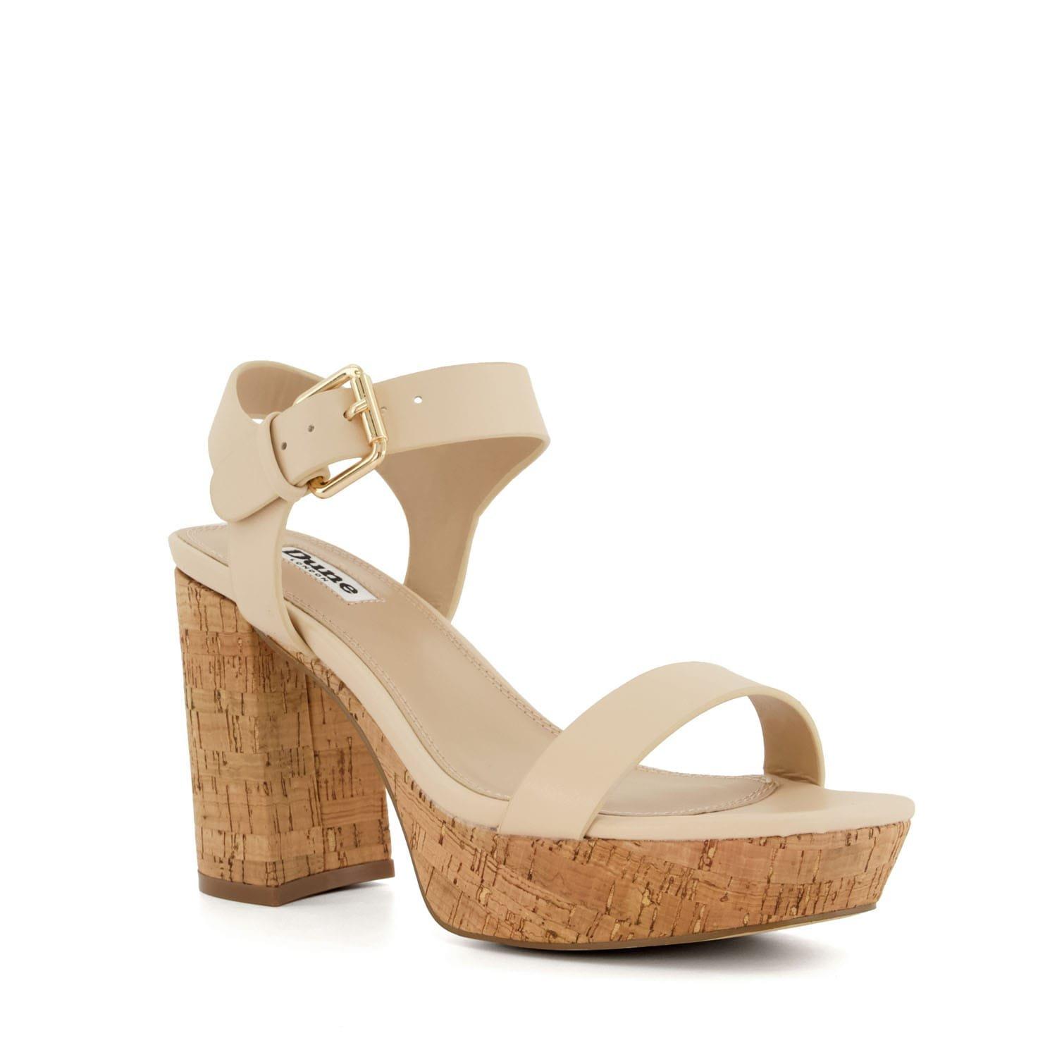 Ecru - Dune London - Jarell Platform Sandals - 2