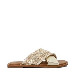 Dune London Leaves Weave Detail Sliders