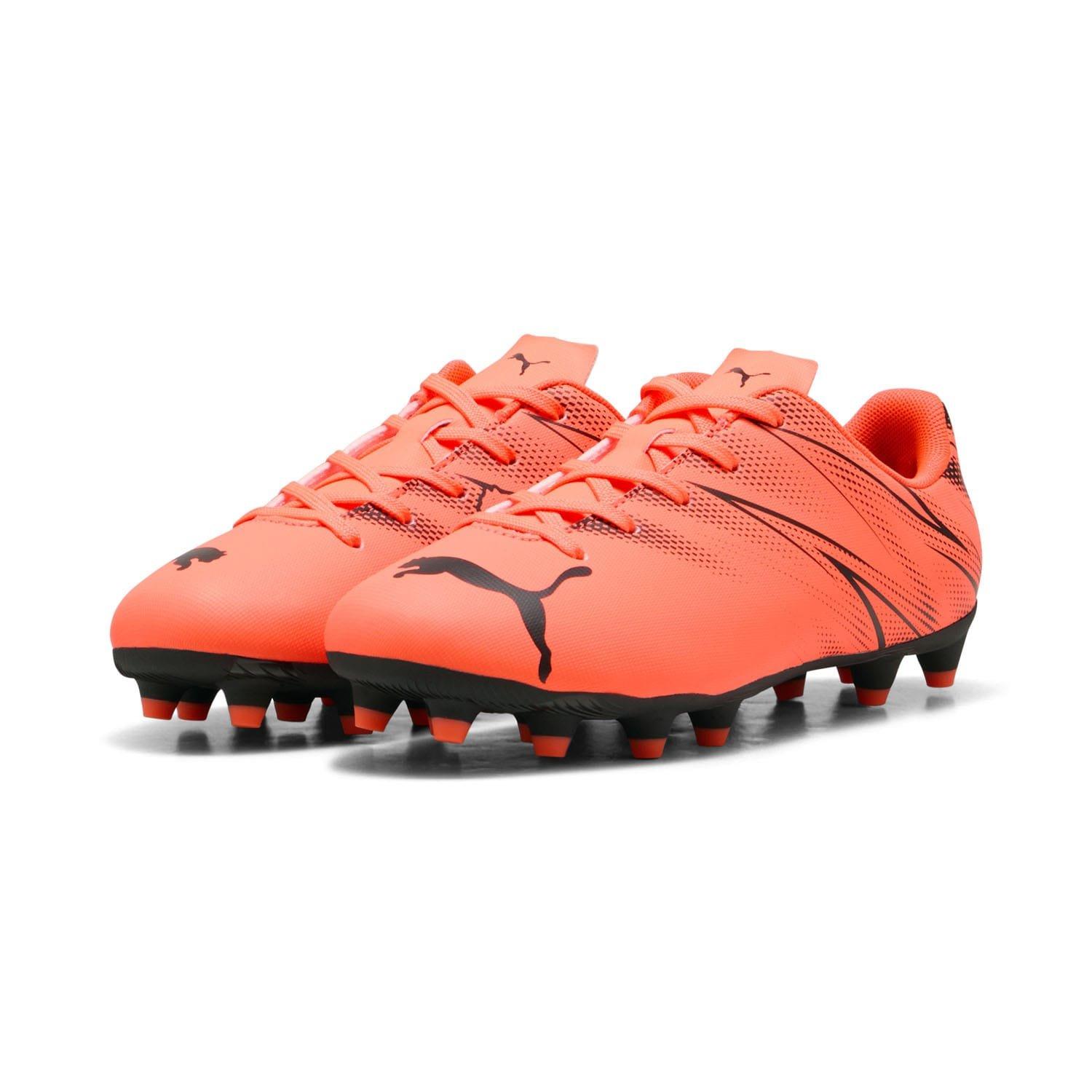 Red - Puma - Puma Attacanto Childrens Firm Ground Football Boots - 4
