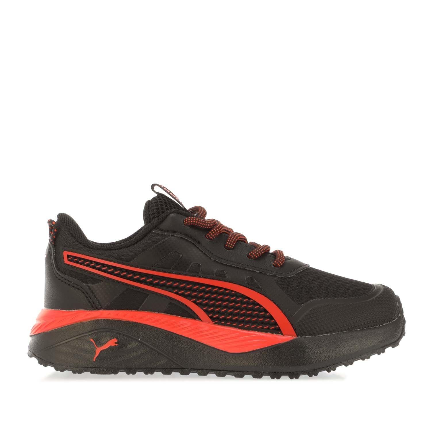 Black Red - Puma - Excursion AC Trainers - 1