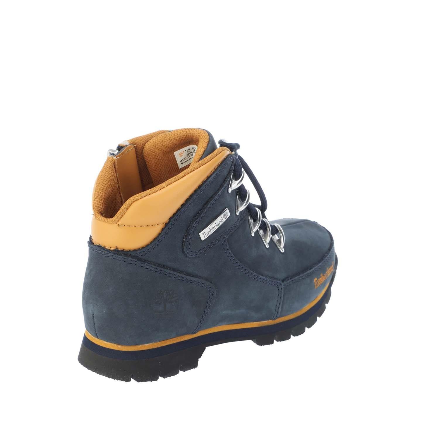 Navy - Timberland - Euro Rock Mid Bungee Boot - 3