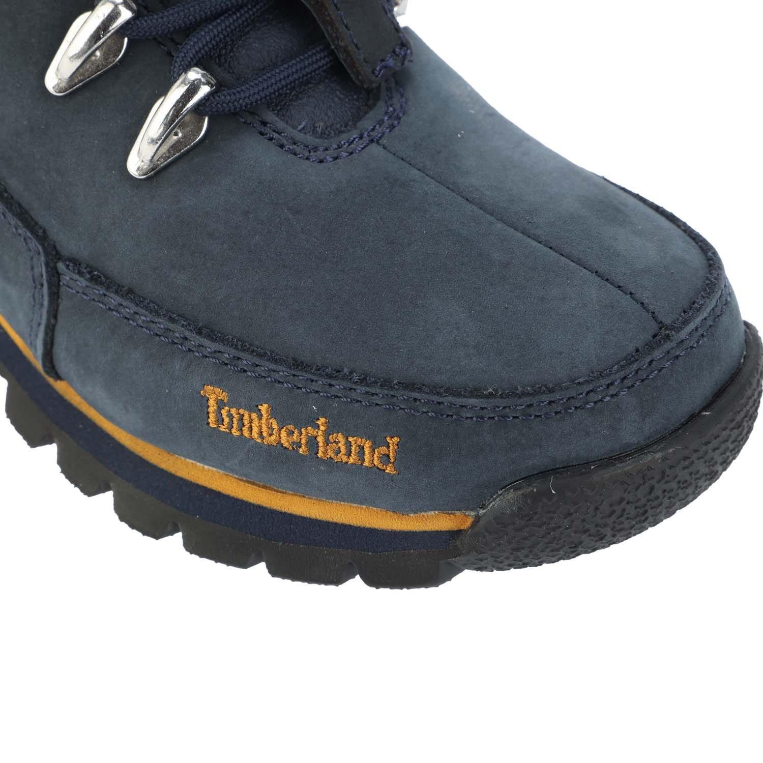 Navy - Timberland - Euro Rock Mid Bungee Boot - 5