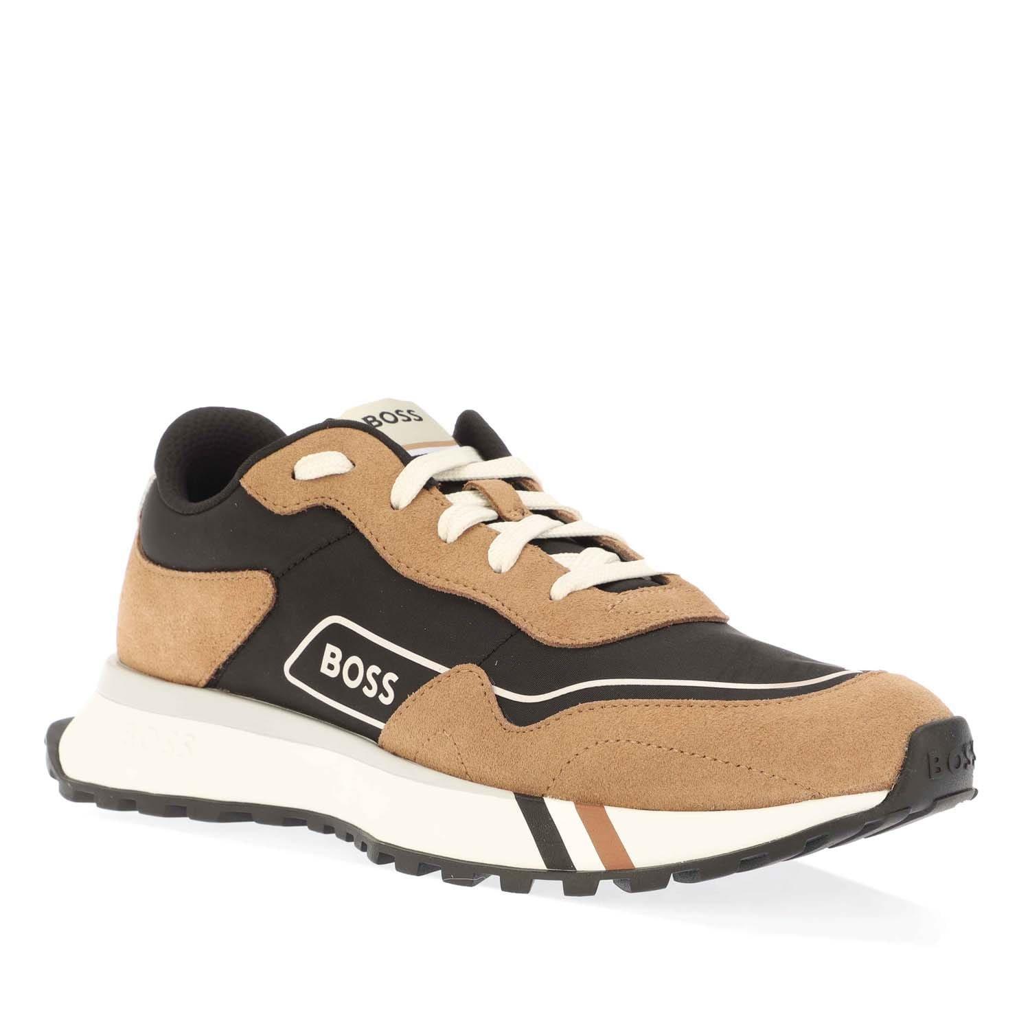 Brown - Boss - Jonah Run Trainers - 2