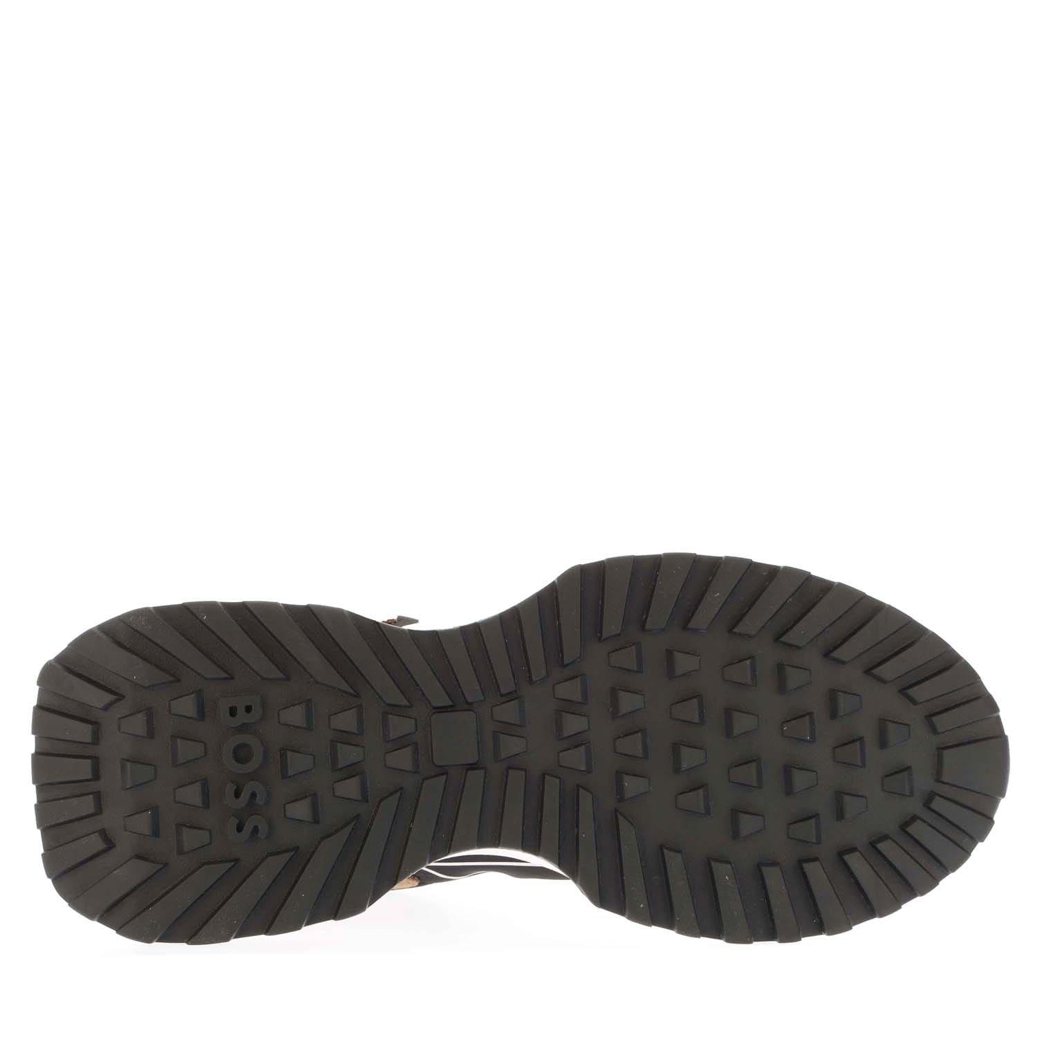 Brown - Boss - Jonah Run Trainers - 4
