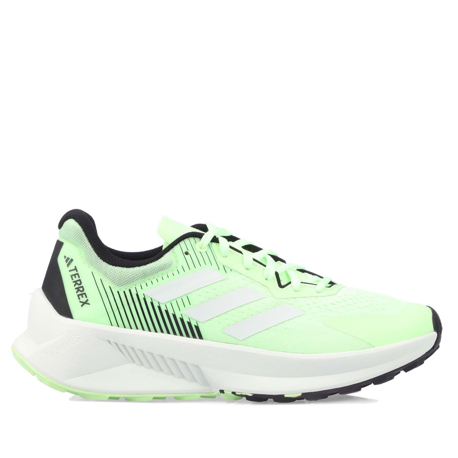 Green - adidas - Terrex Soulstride Flow Trail Running Shoes - 1