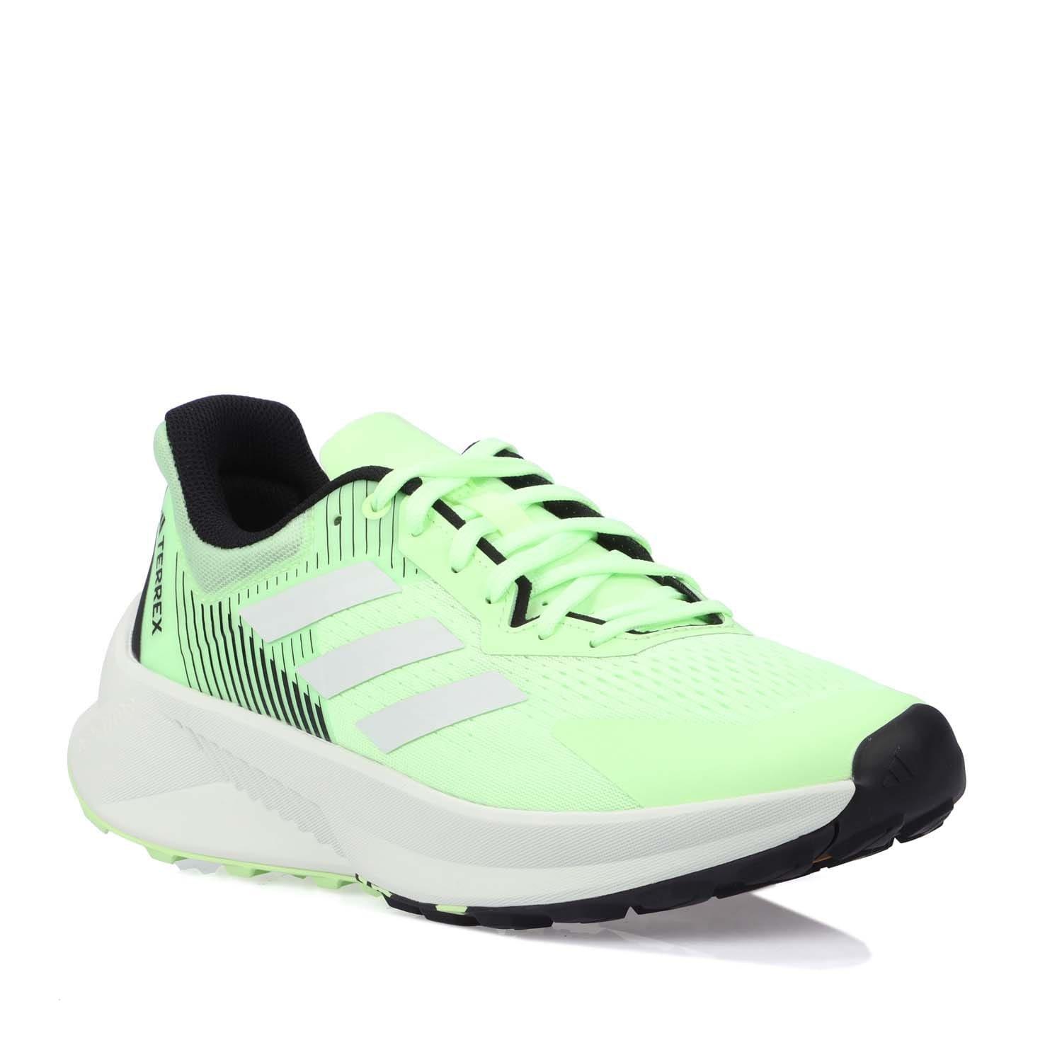 Green - adidas - Terrex Soulstride Flow Trail Running Shoes - 2