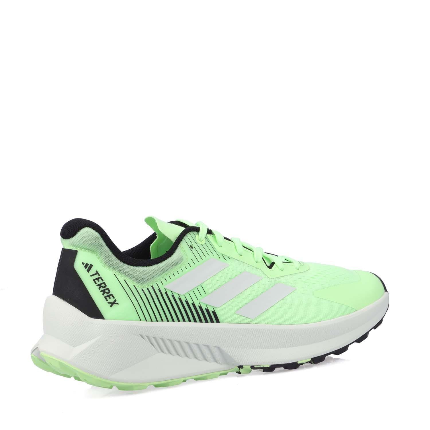 Green - adidas - Terrex Soulstride Flow Trail Running Shoes - 3