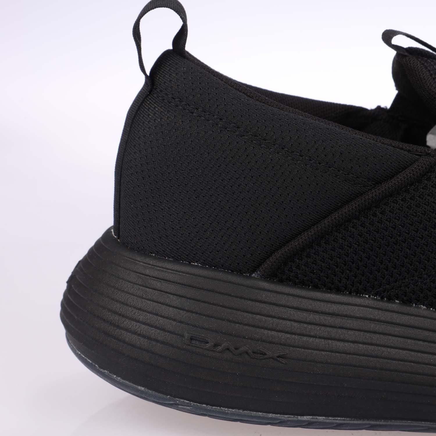 Black Grey - Reebok - DMX Comfort Slip-On Trainers - 6