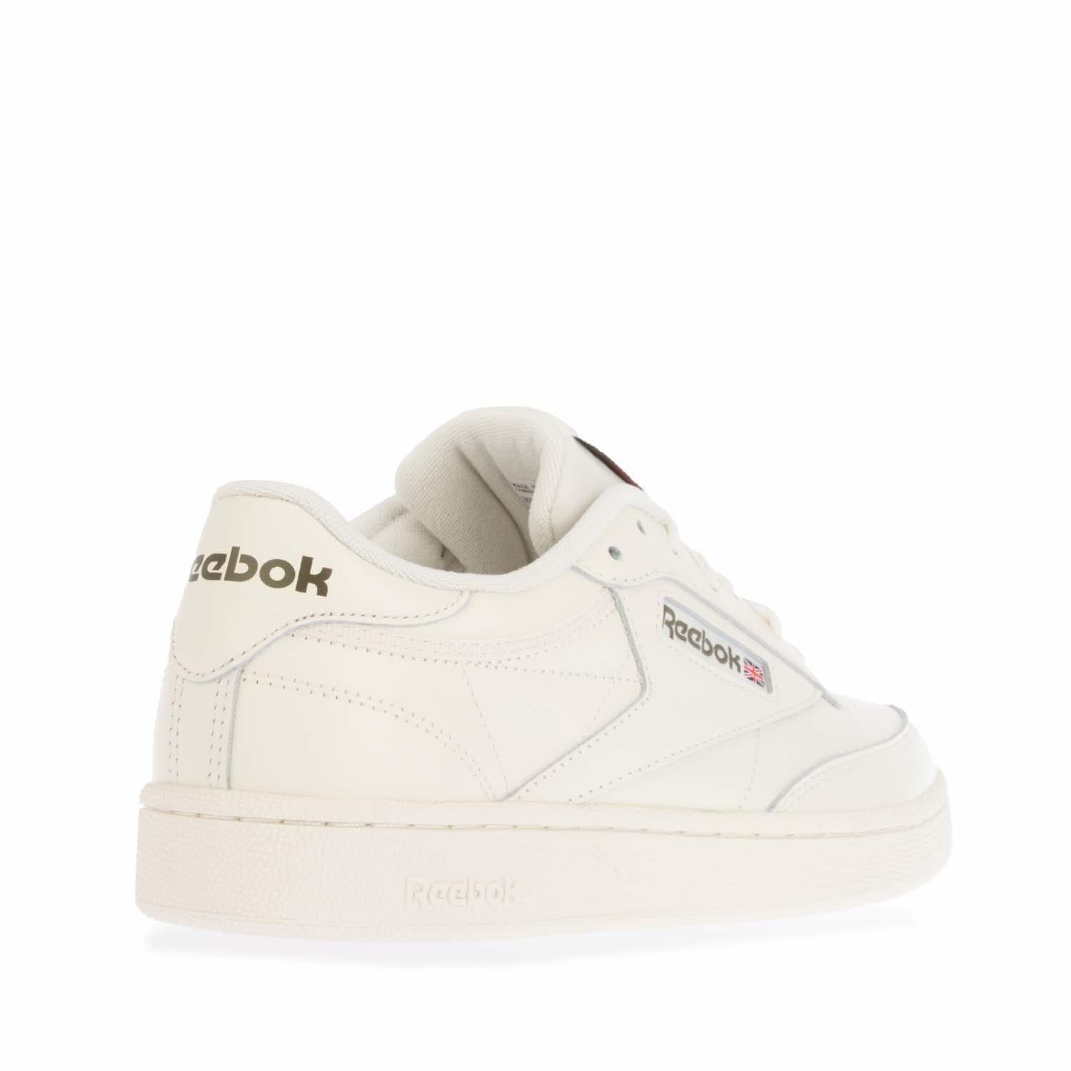 Chalk - Reebok - Club C 85 Trainers - 3