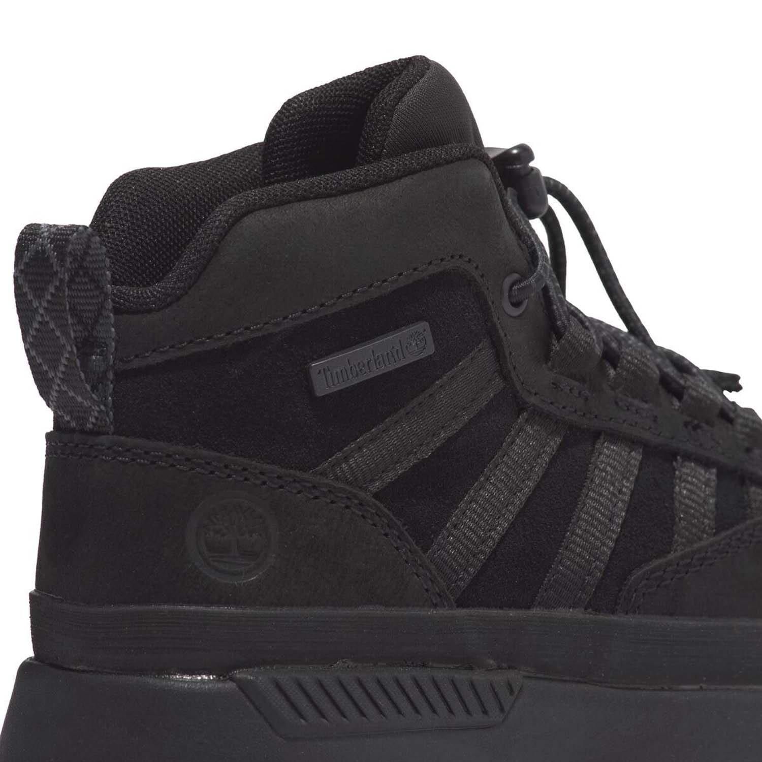 Black - Timberland - Euro Trekker Mid Lace-Up Boots - 6