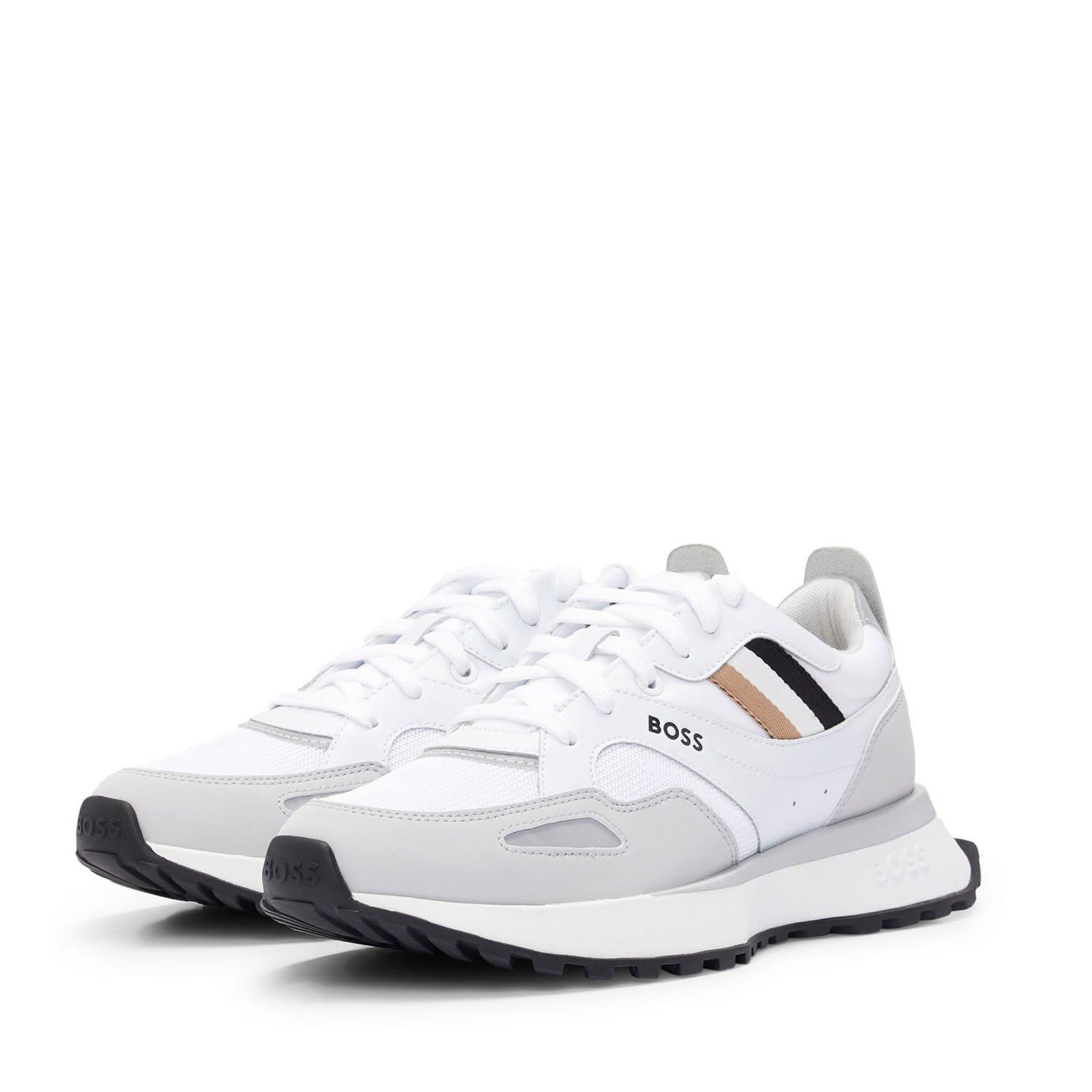 White - Hugo - Jonah Run Trainers - 4