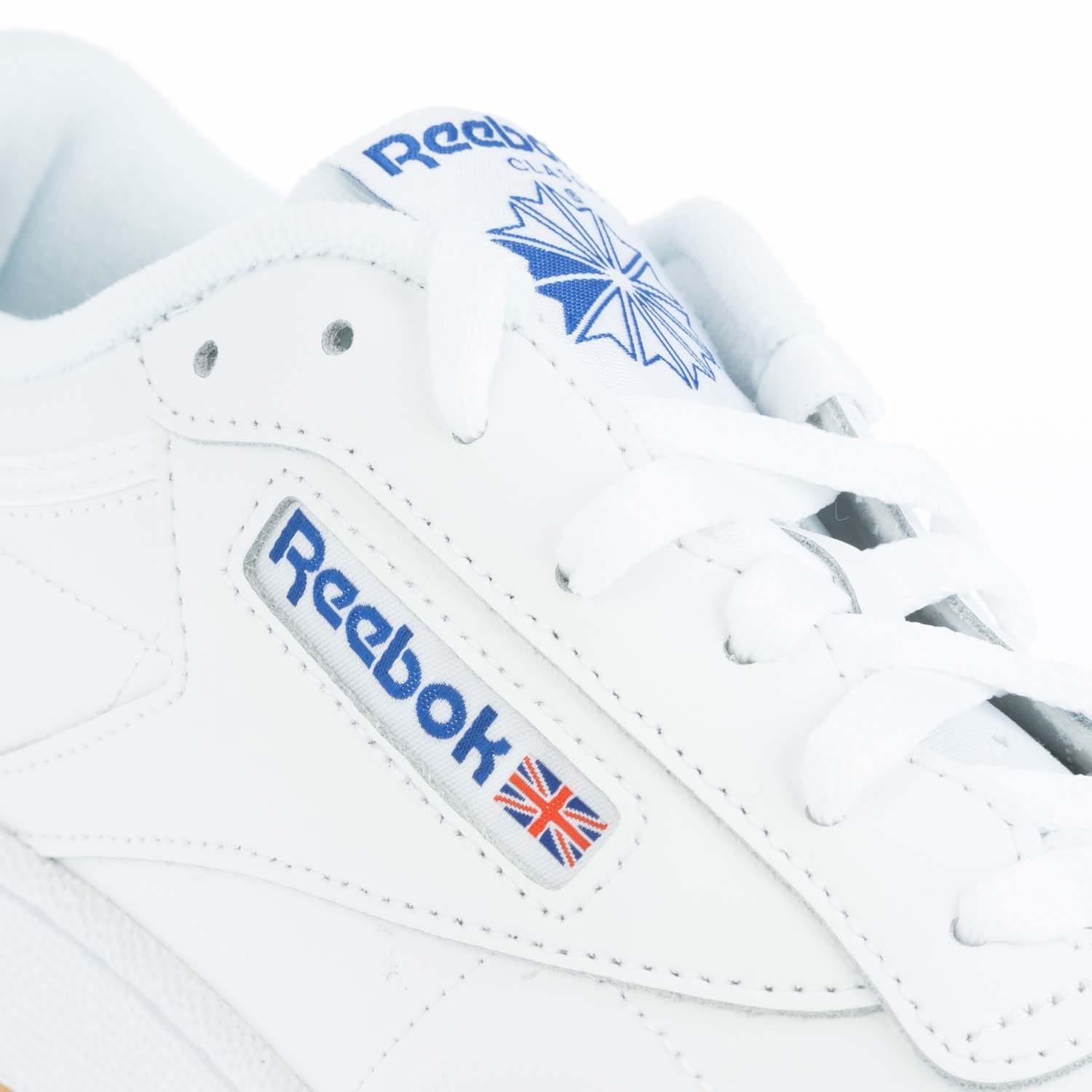 White - Reebok - Club C 85 Trainers - 5