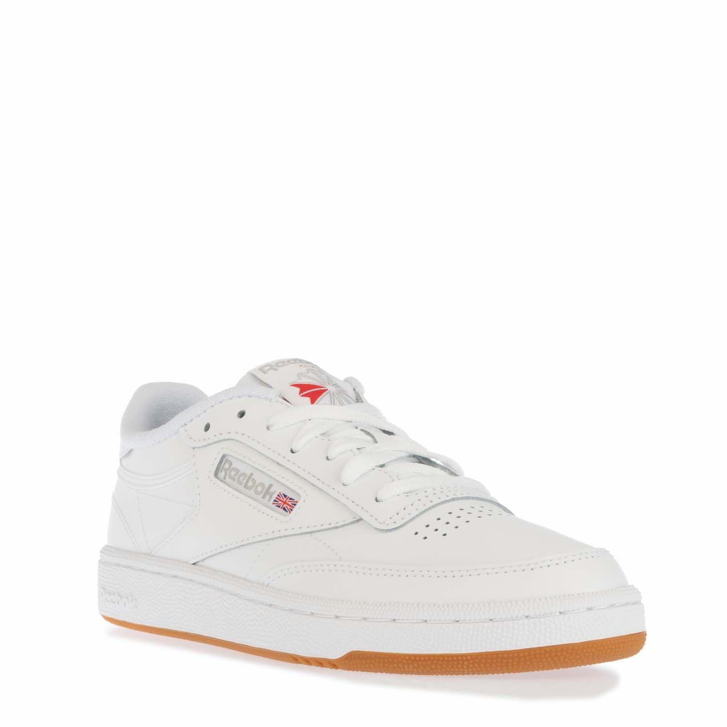 White - Reebok - Club C 85 Trainers - 2