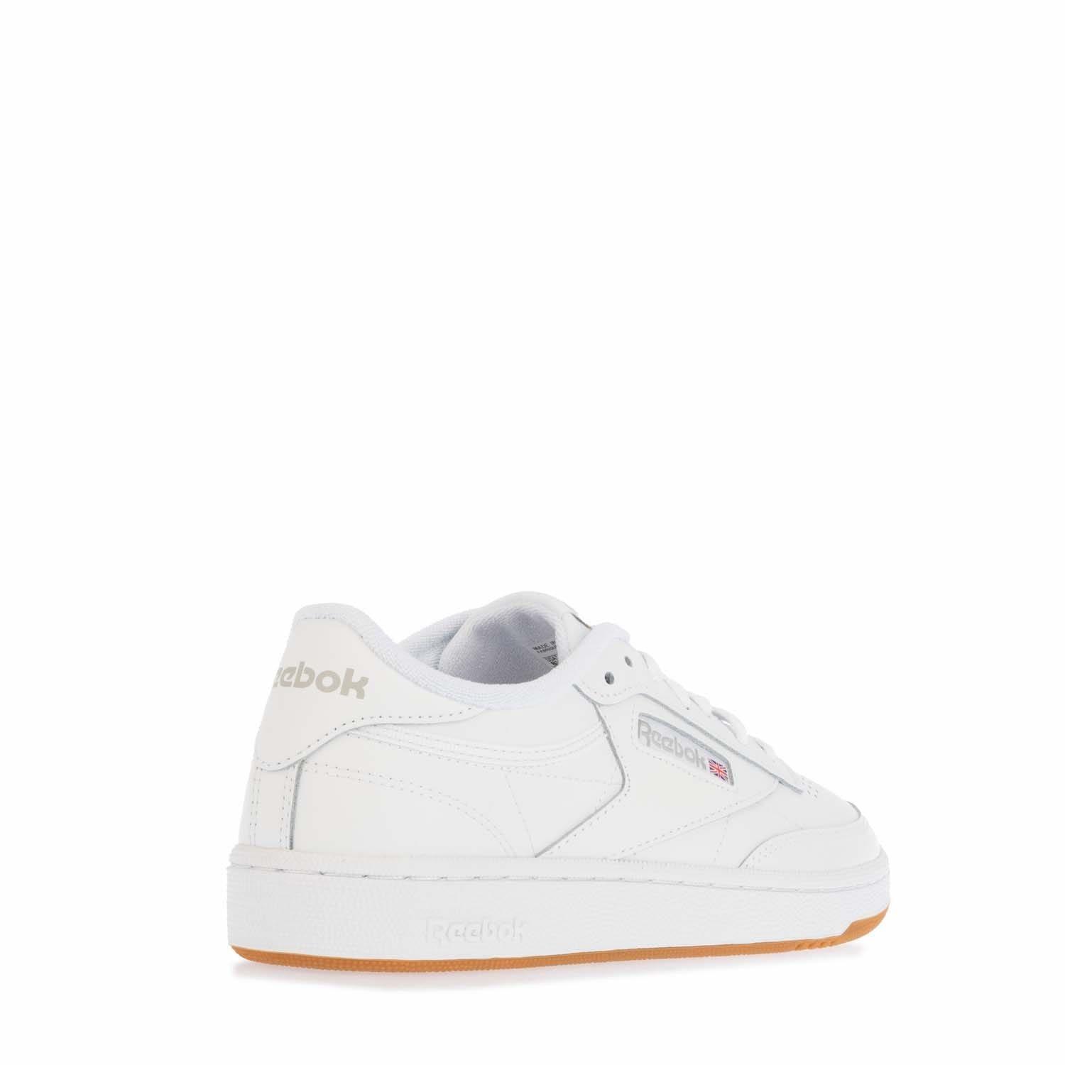 White - Reebok - Club C 85 Trainers - 3