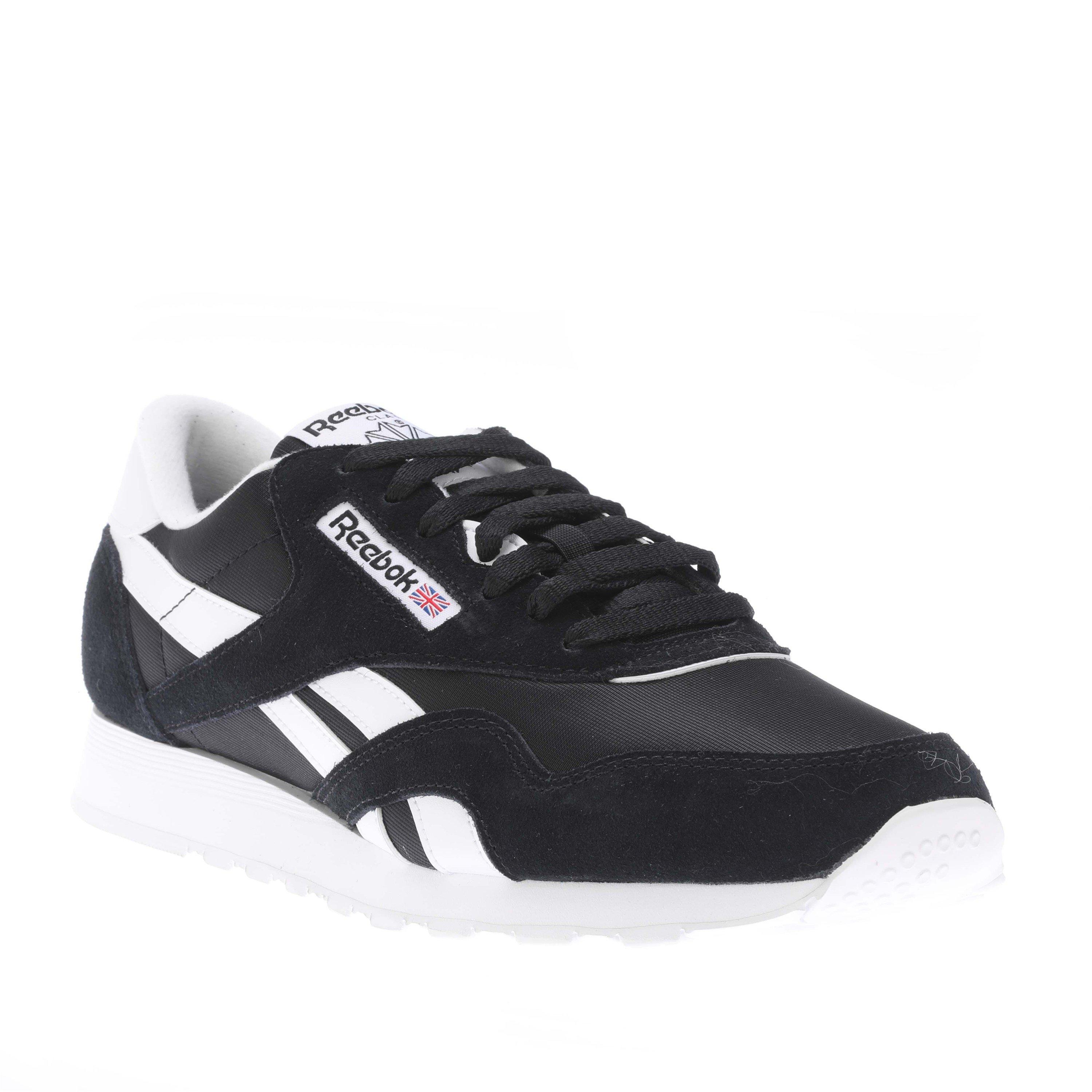 Black - Reebok - Classic Nylon Trainers - 2