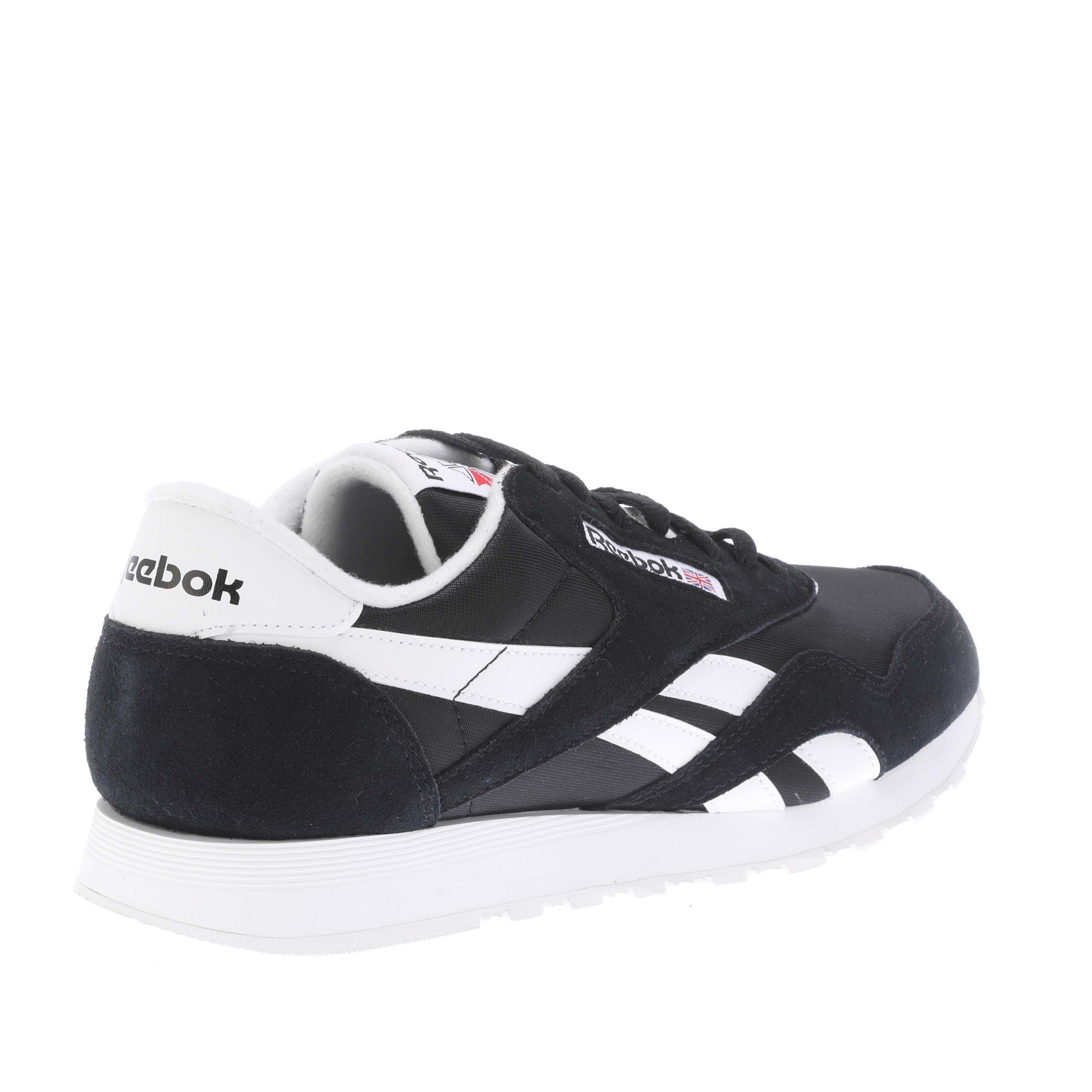 Black - Reebok - Classic Nylon Trainers - 3