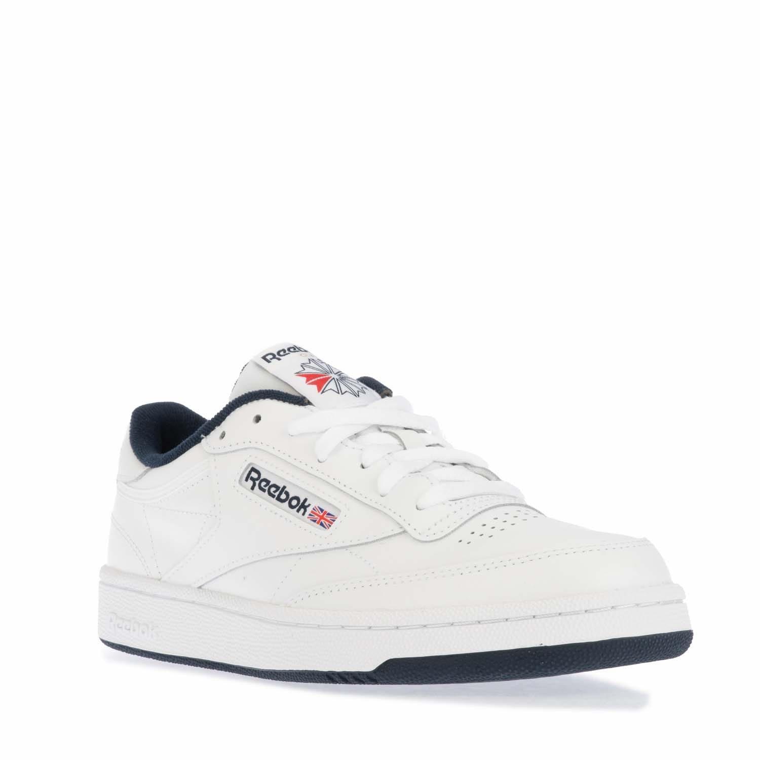 White - Reebok - Club C 85 Trainers - 2