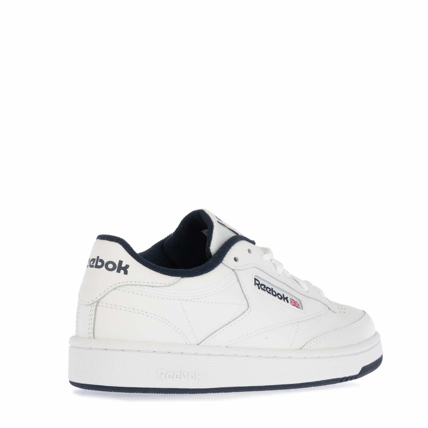White - Reebok - Club C 85 Trainers - 3