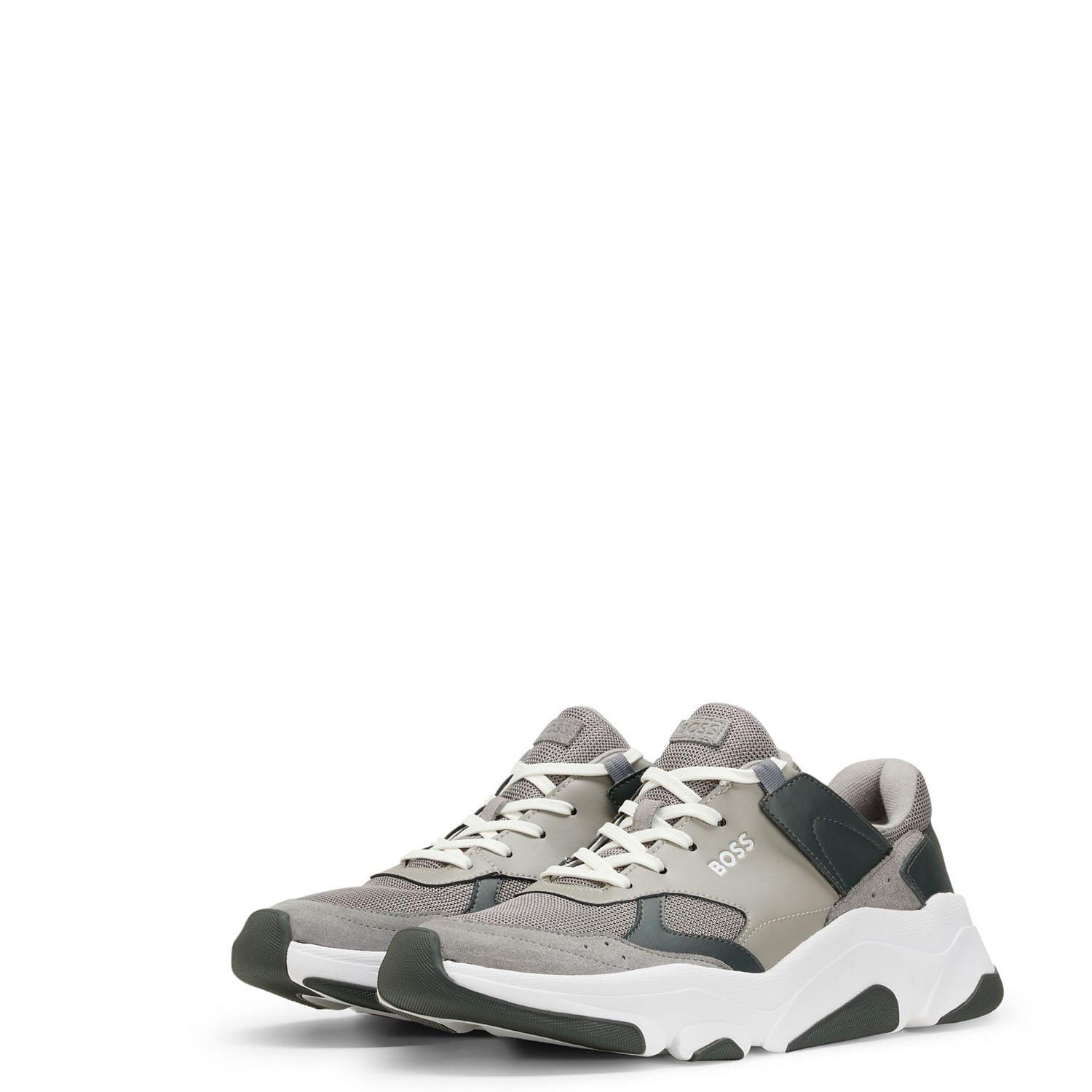 White - Hugo - Asher Running Shoes - 4