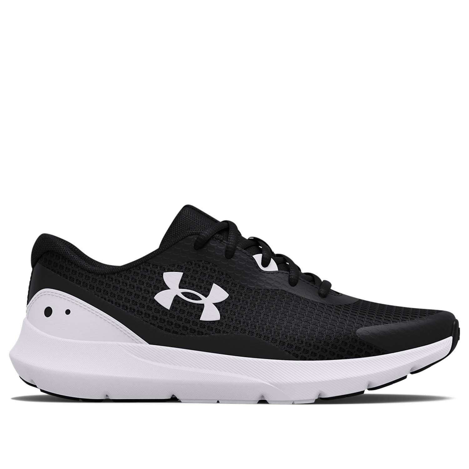 Black - Under Armour - Surge 3 Running Shoes - 1