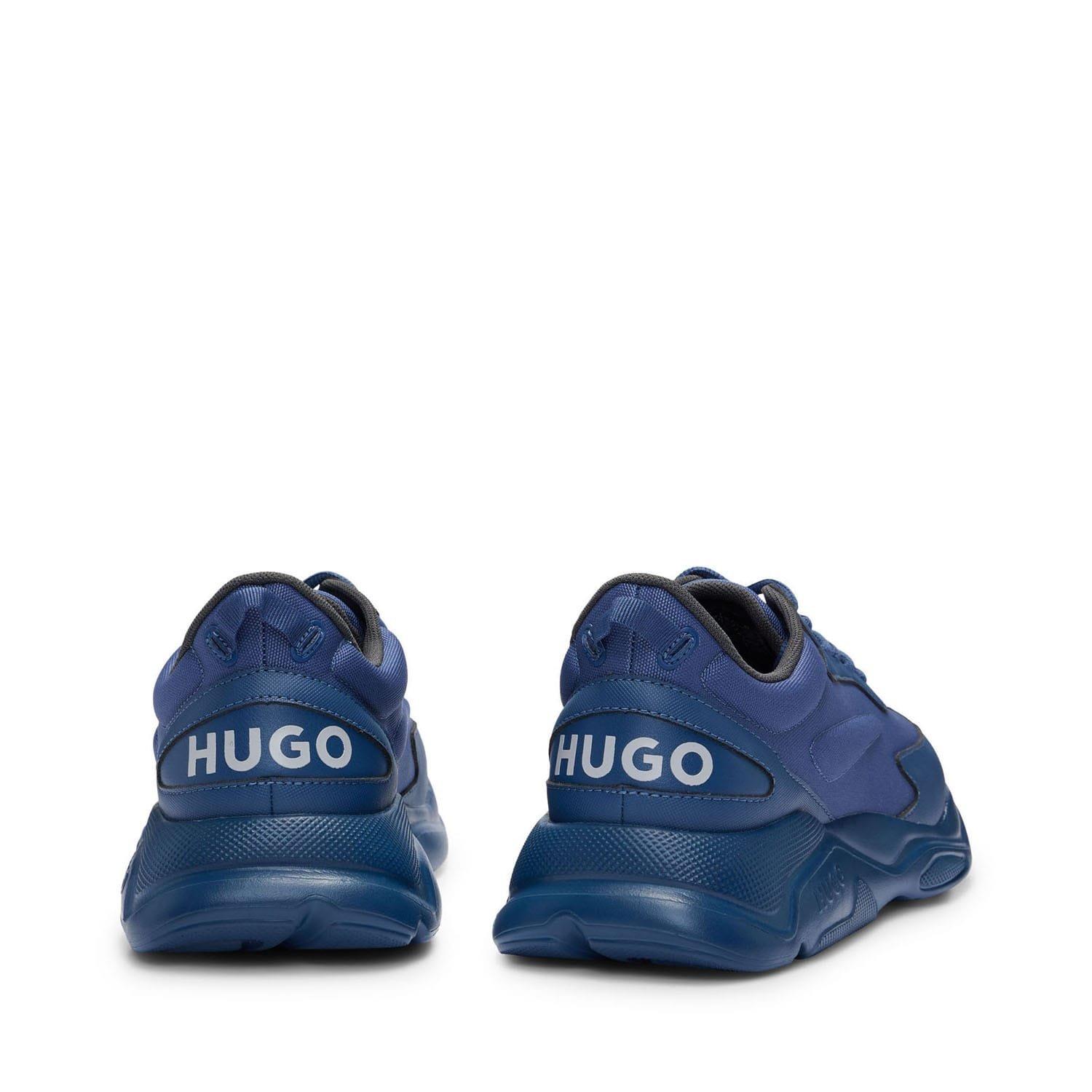 Navy - Hugo - Leon Runner Trainers - 5