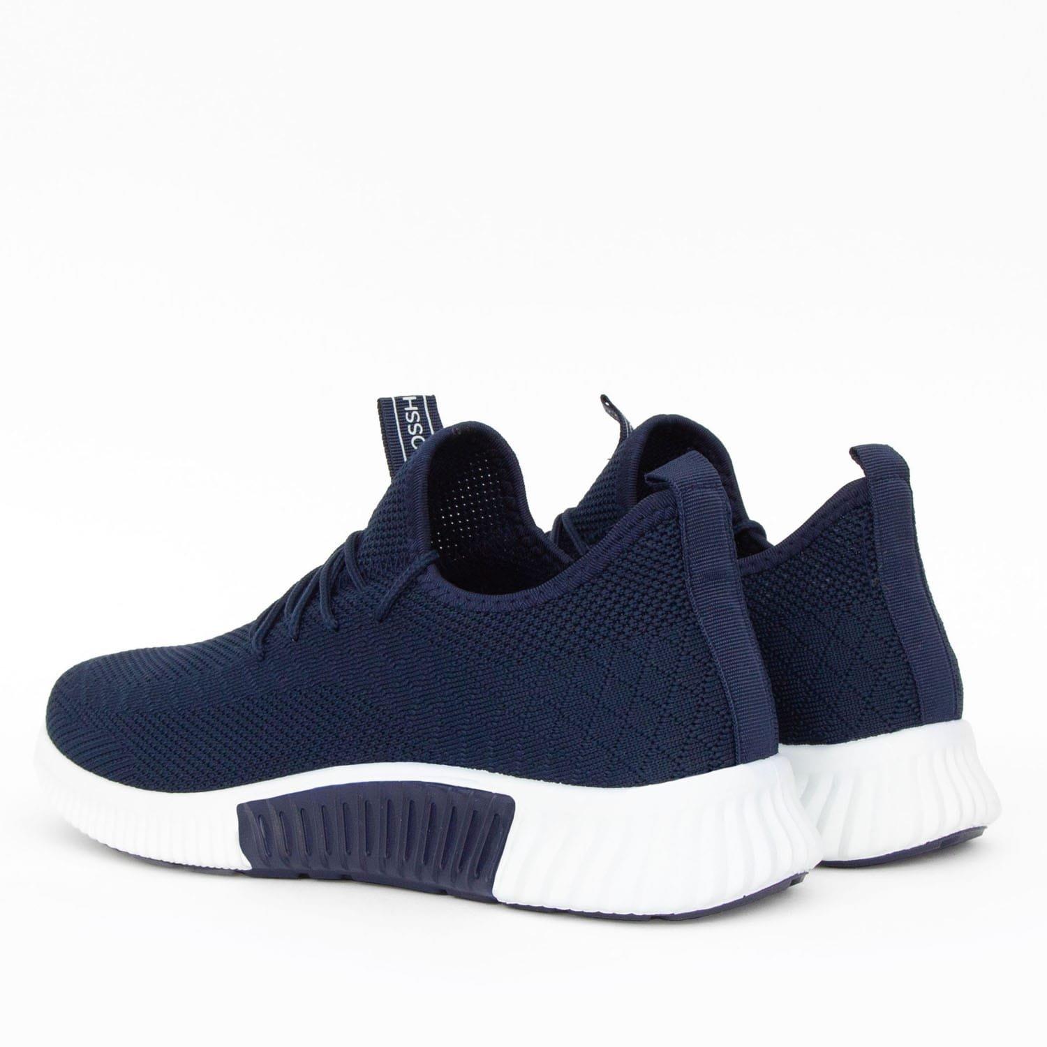 Navy - Crosshatch - Rideout Trainers - 2