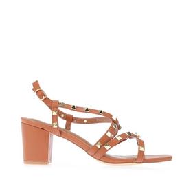 No Doubt Strappy Block Heel Sandals