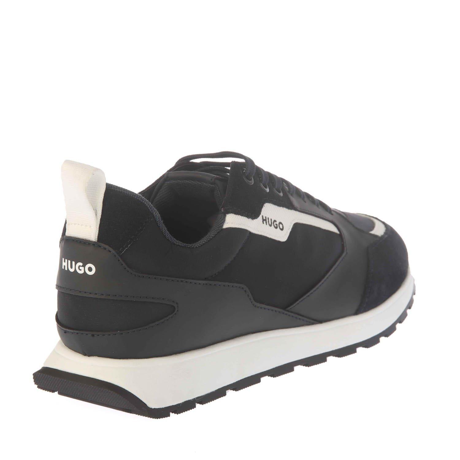 Dark Blue - Hugo - Icelin Running Trainers - 3