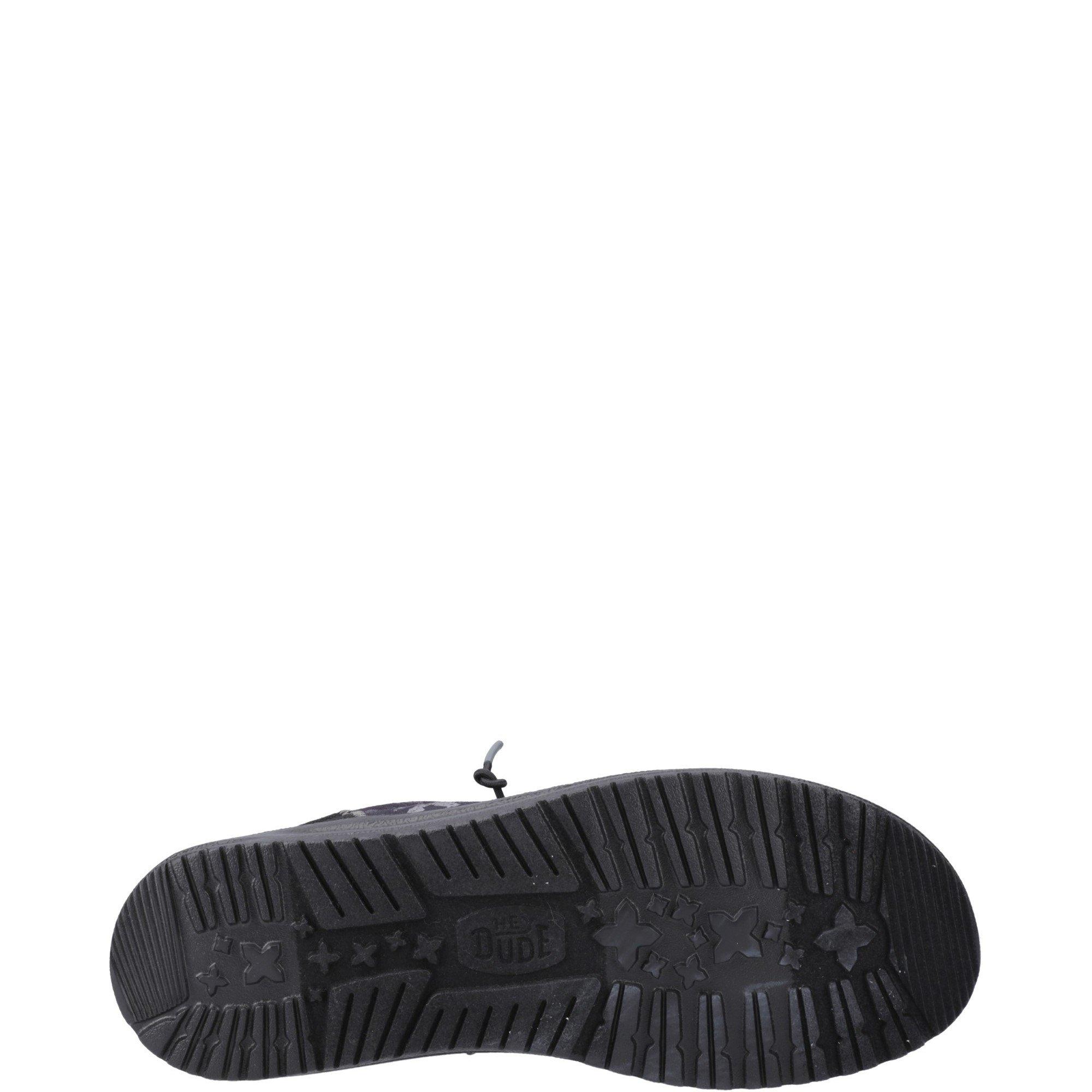 Black - HEYDUDE - Wally Funk Hunt Camo Shoes - 4