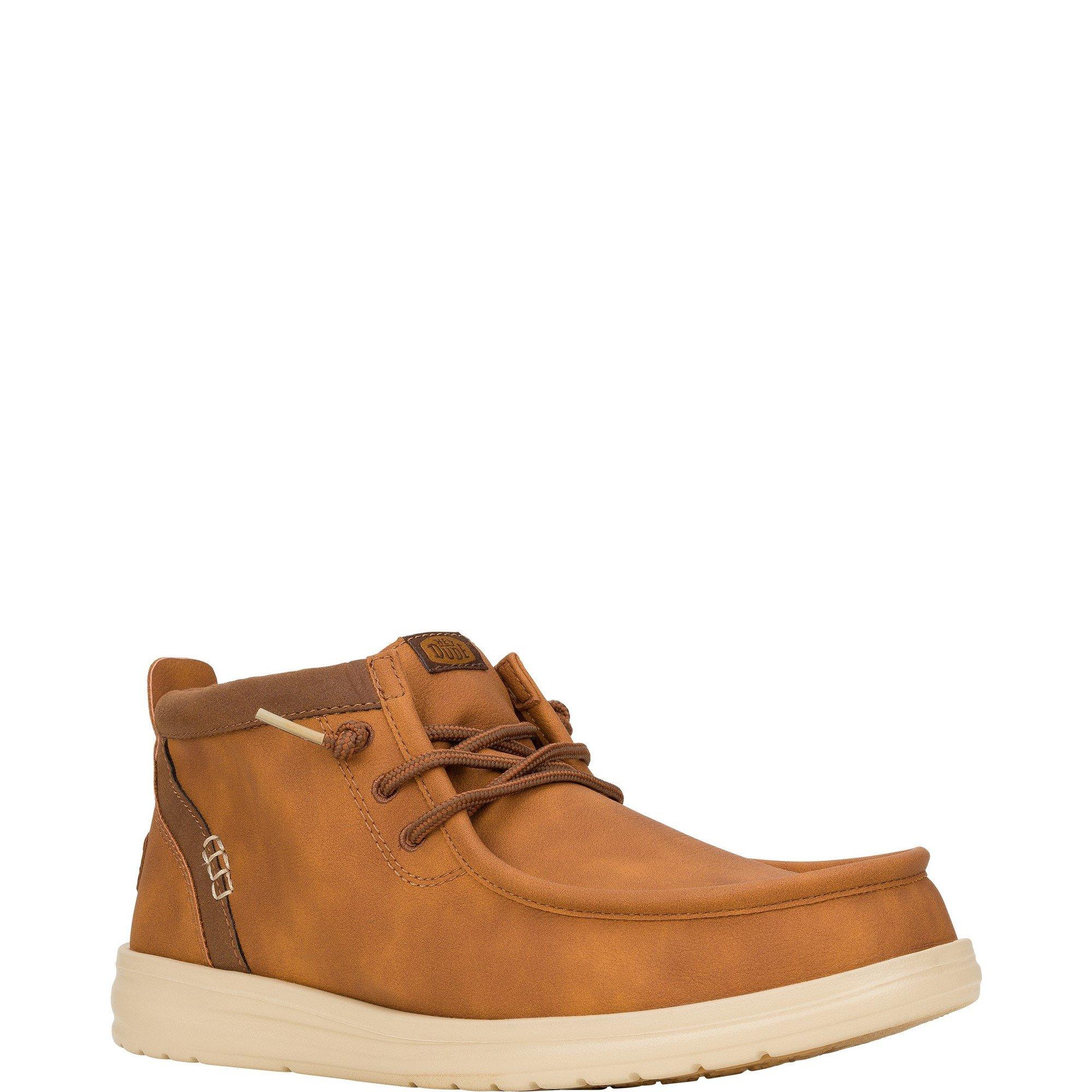 Tan - HEYDUDE - Wally Mid GripR Classic Boots - 2