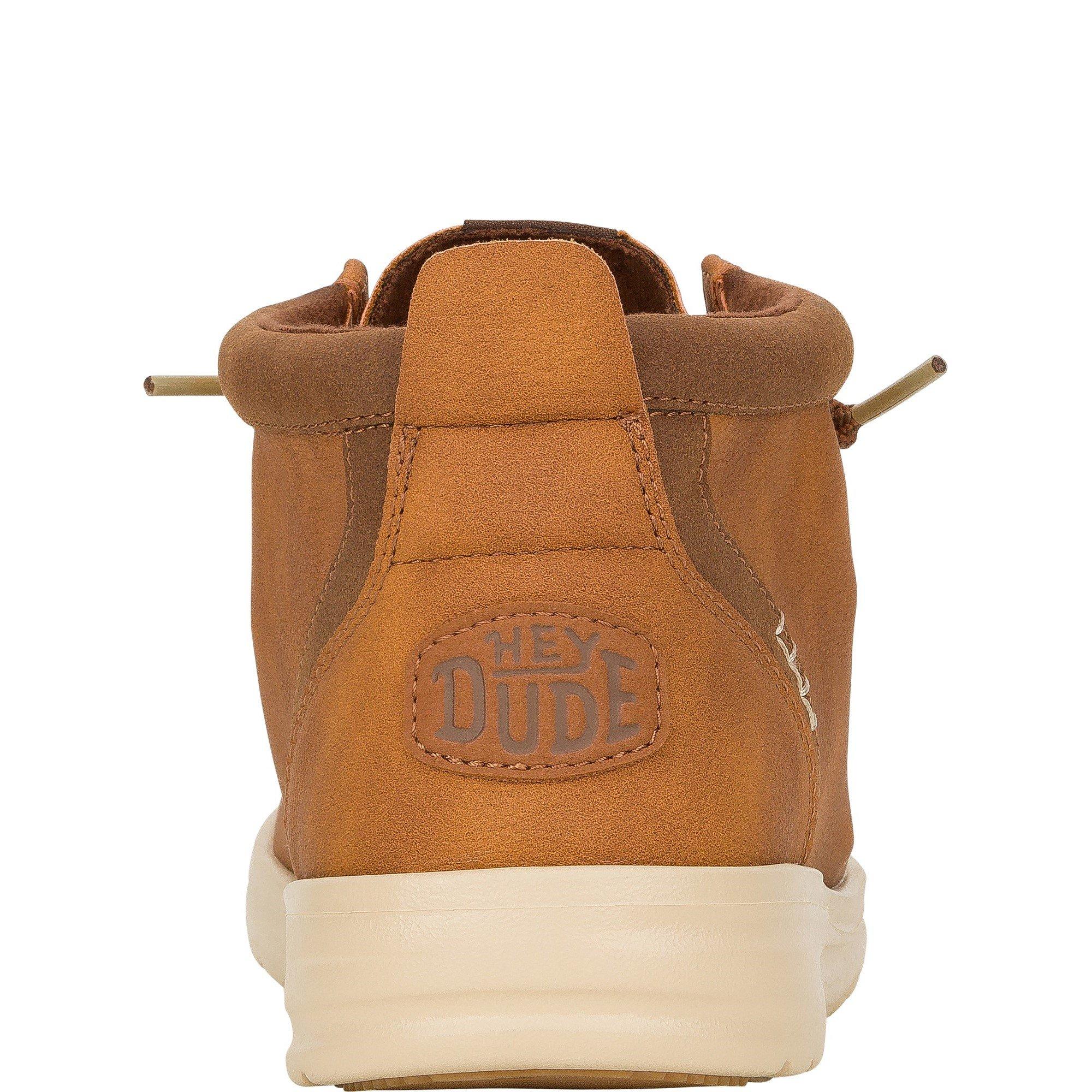 Tan - HEYDUDE - Wally Mid GripR Classic Boots - 3