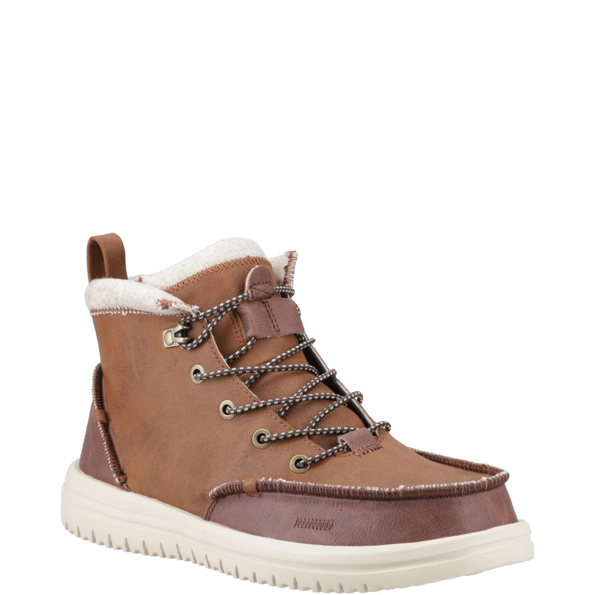 Dark Brown - HEYDUDE - Bradley Tumbled Classic Boots - 2