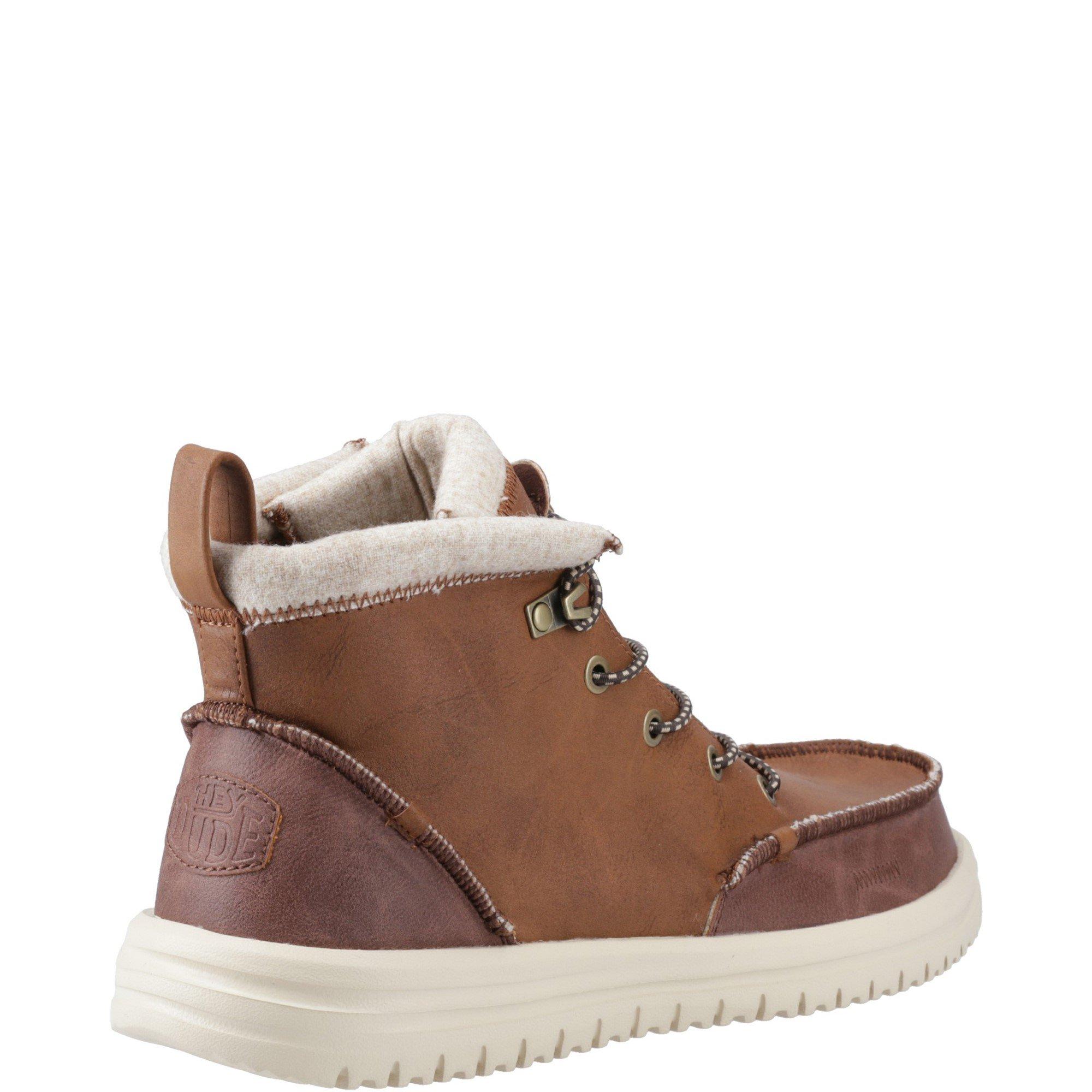 Dark Brown - HEYDUDE - Bradley Tumbled Classic Boots - 3