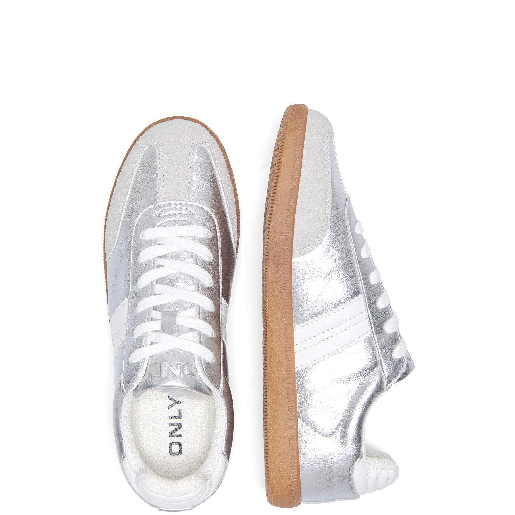 Silver - Only - Amber Trainers - 4