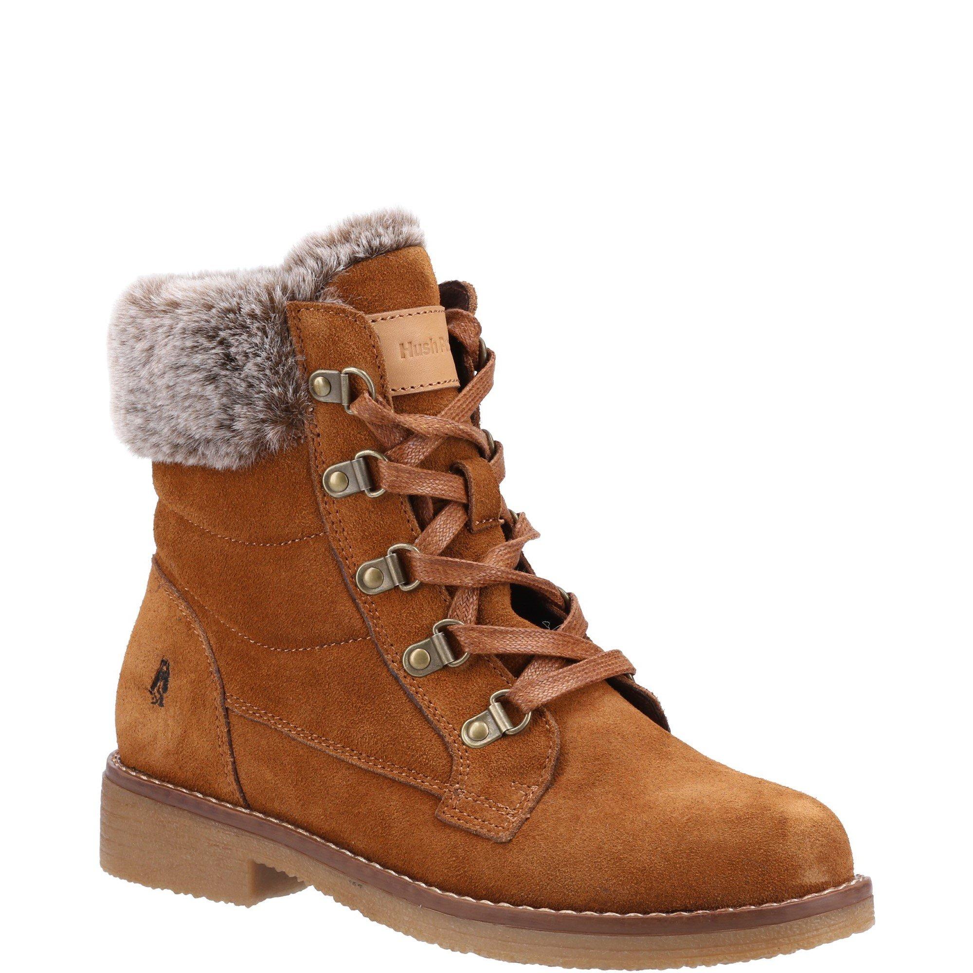 Tan - Hush Puppies - Florence Mid Boot - 2