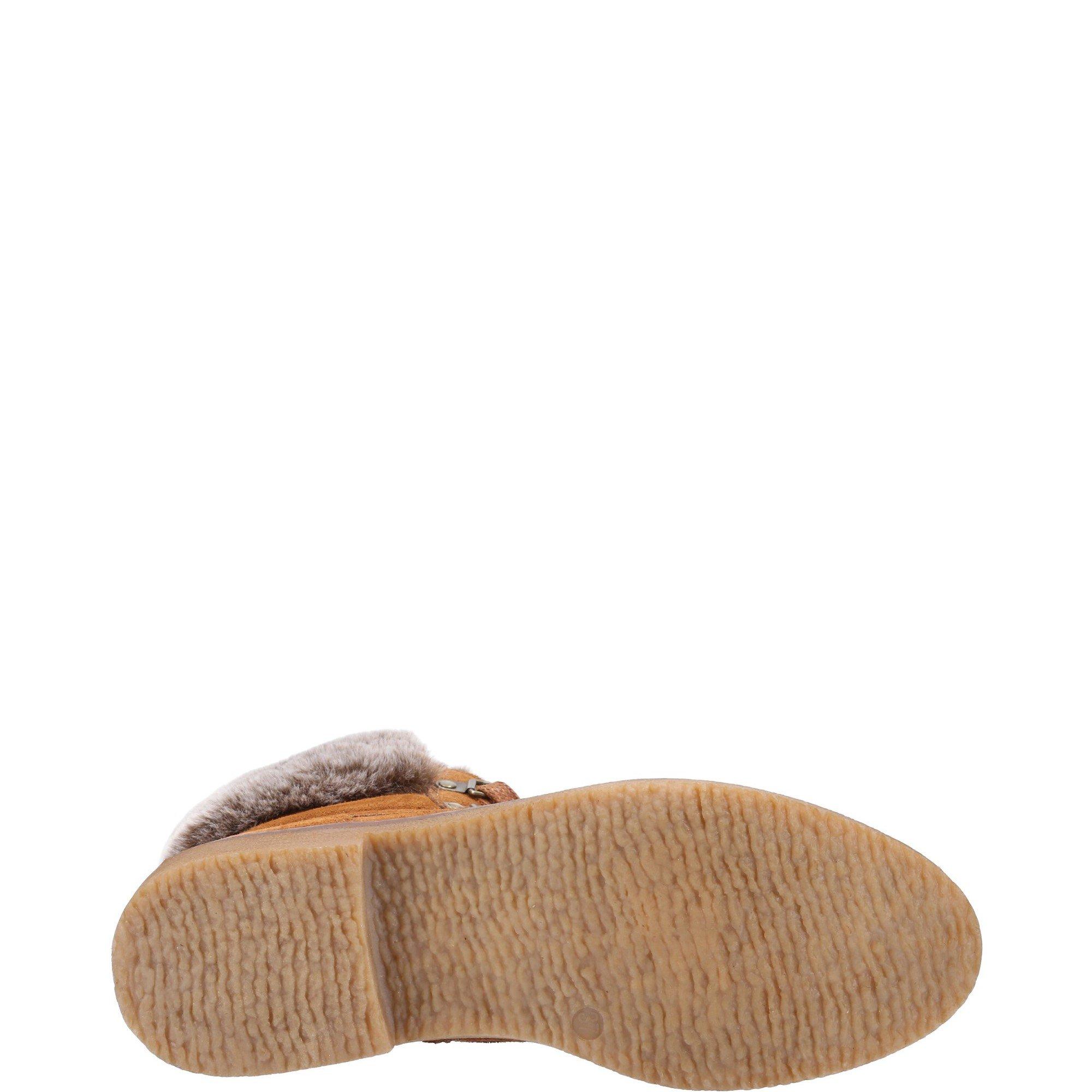 Tan - Hush Puppies - Florence Mid Boot - 4