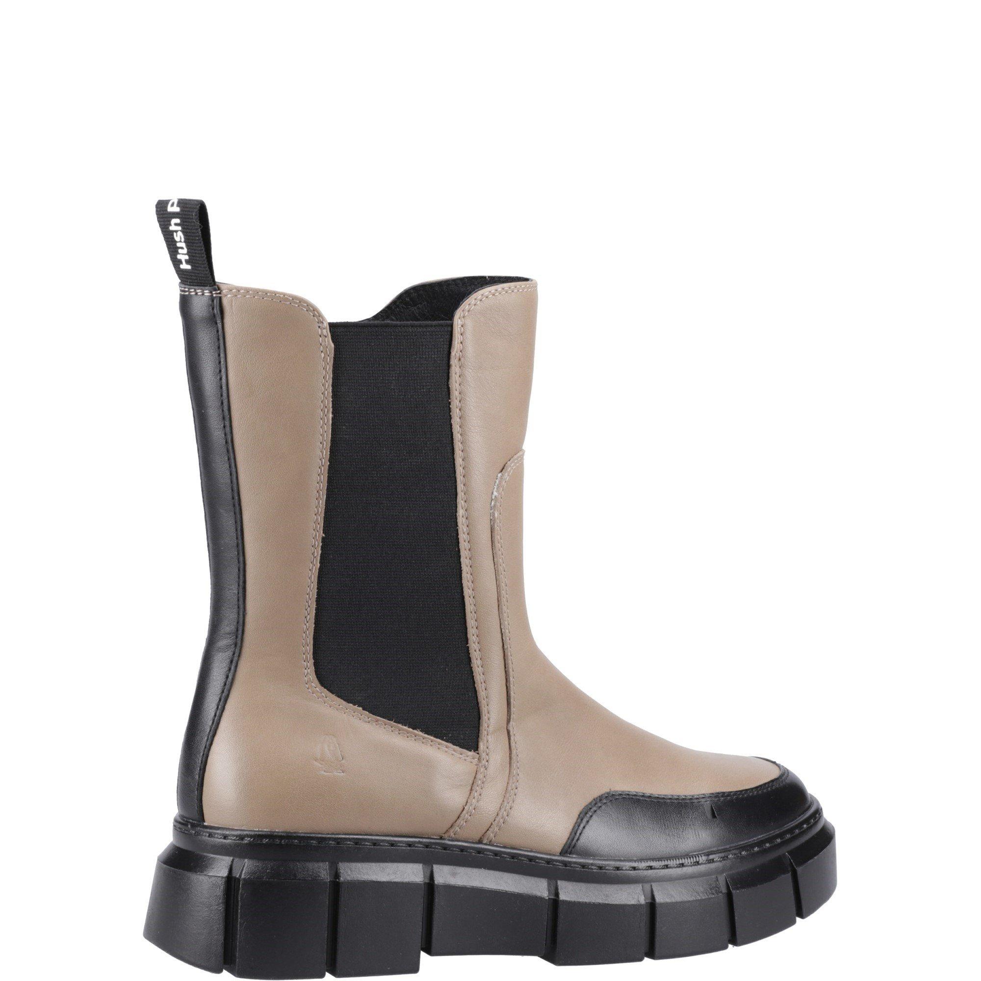 Brown - Hush Puppies - Fleur Ankle Boots - 3