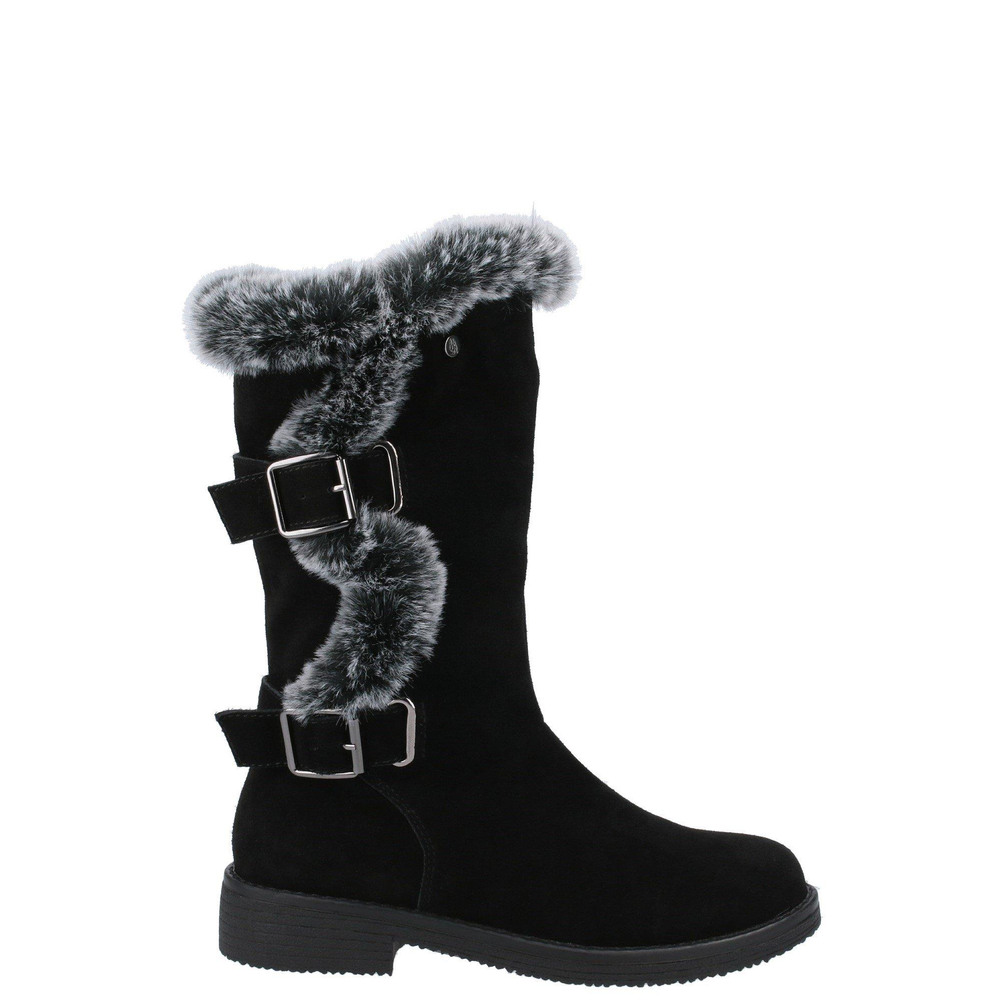 Black - Hush Puppies - Megan Wide Boot - 1