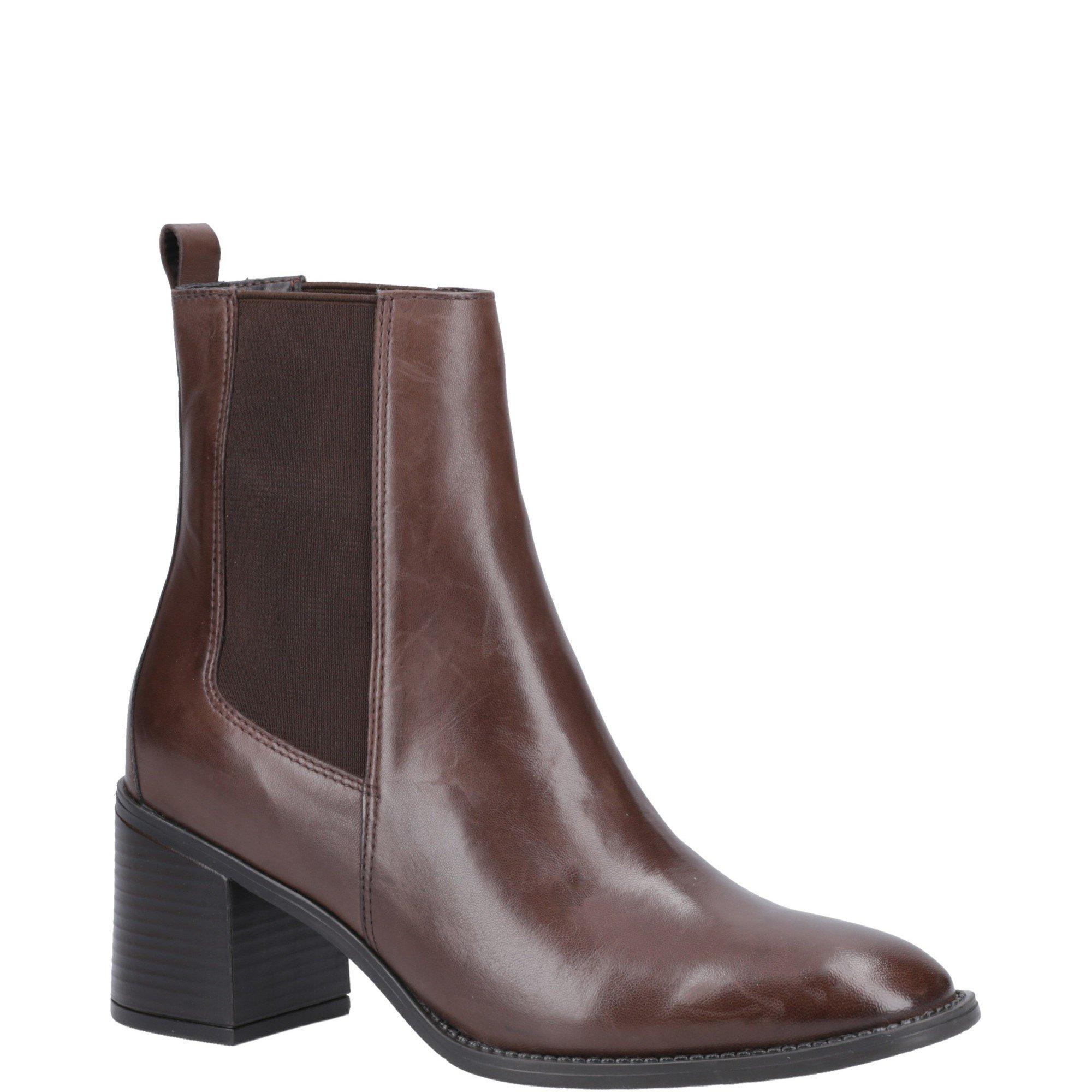 Chocolate - Hush Puppies - Caroline Ankle Boots - 2