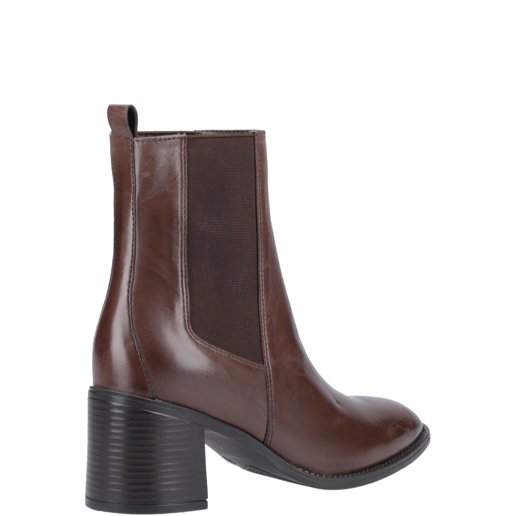 Chocolate - Hush Puppies - Caroline Ankle Boots - 3